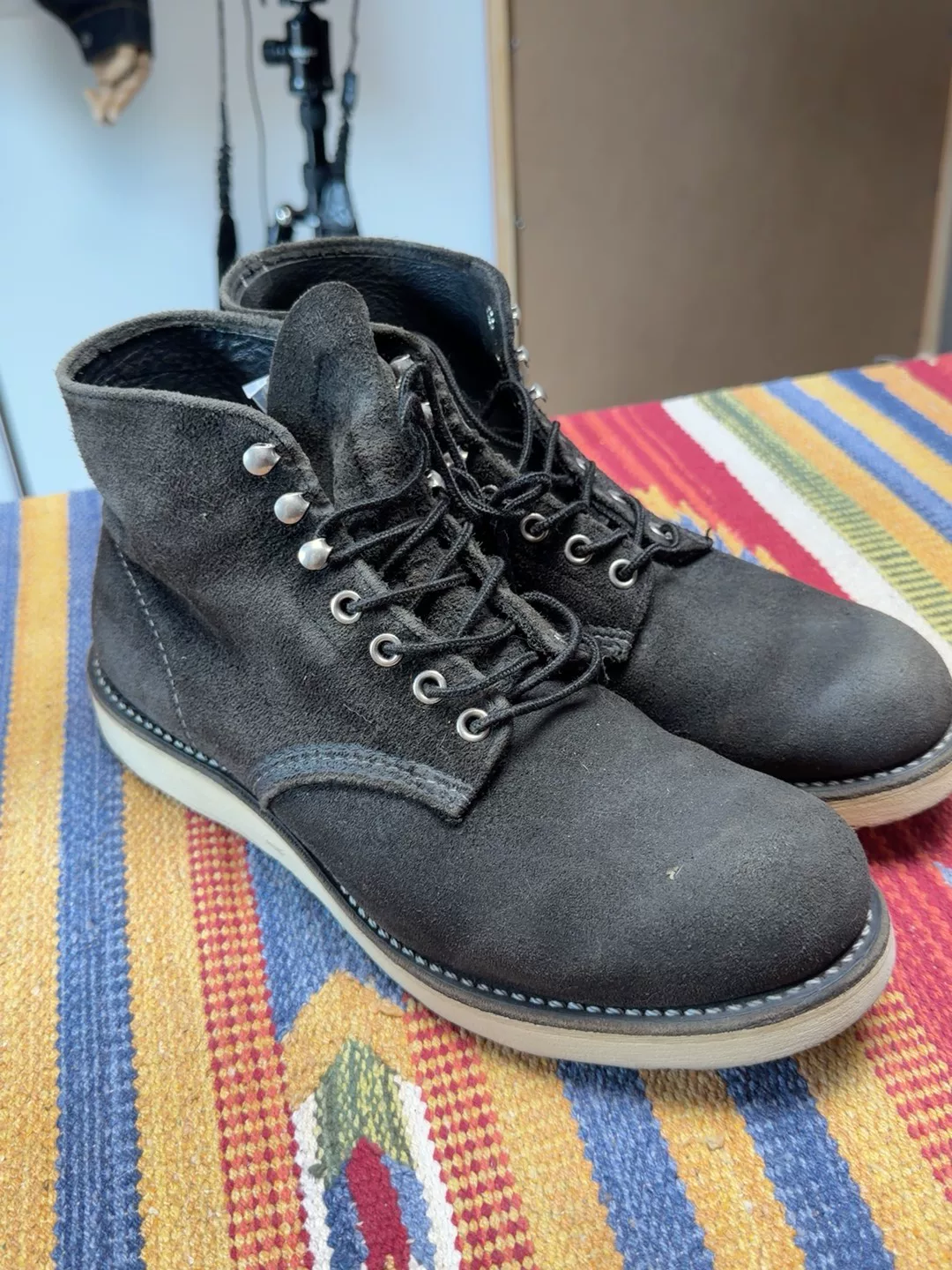 Redwing 8179 Suede Mid-Calf Boots