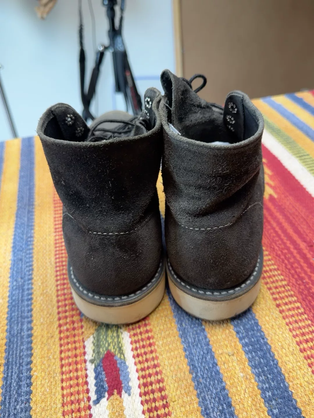 Redwing 8179 Suede Mid-Calf Boots — front