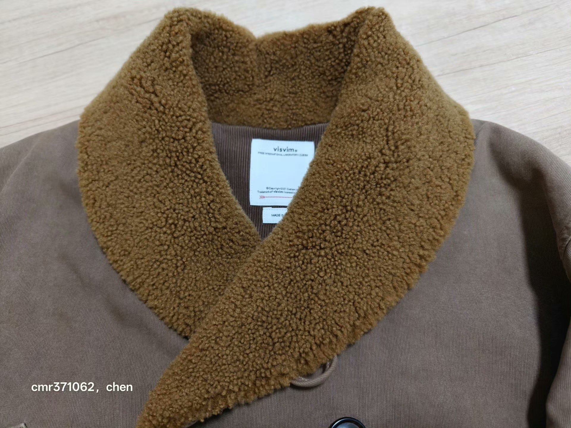VISVIM 23AW FURLONG P.COAT — front