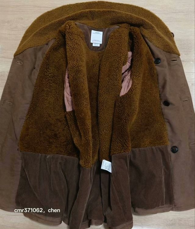 VISVIM 23AW FURLONG P.COAT — label