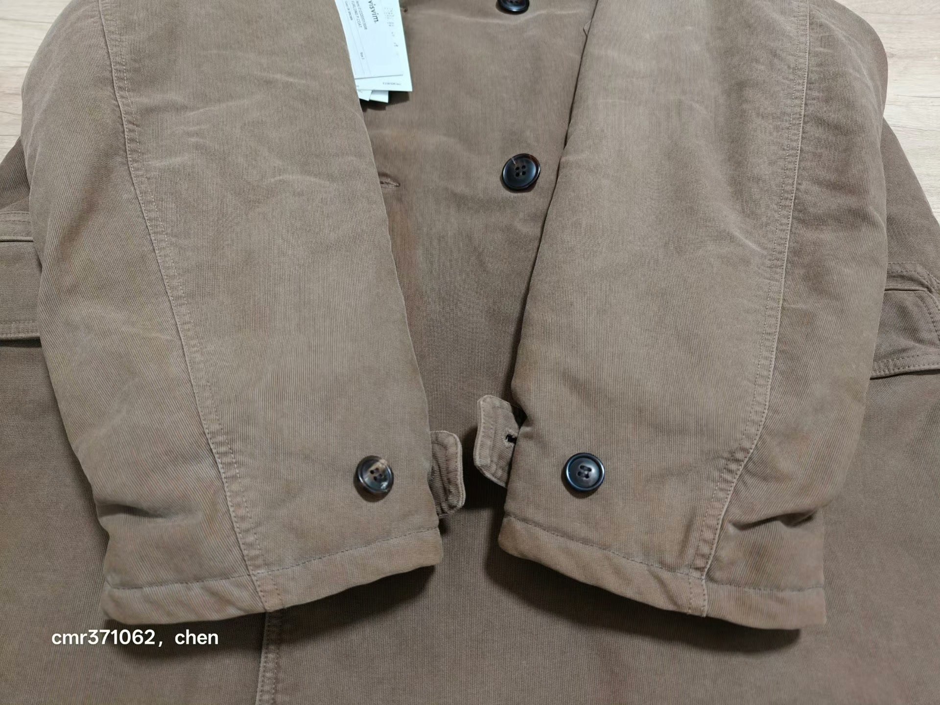 VISVIM 23AW FURLONG P.COAT — detail