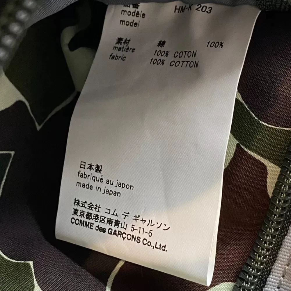 COMME DES GARÇONS HOMME × PORTER Crossbody Bag — label