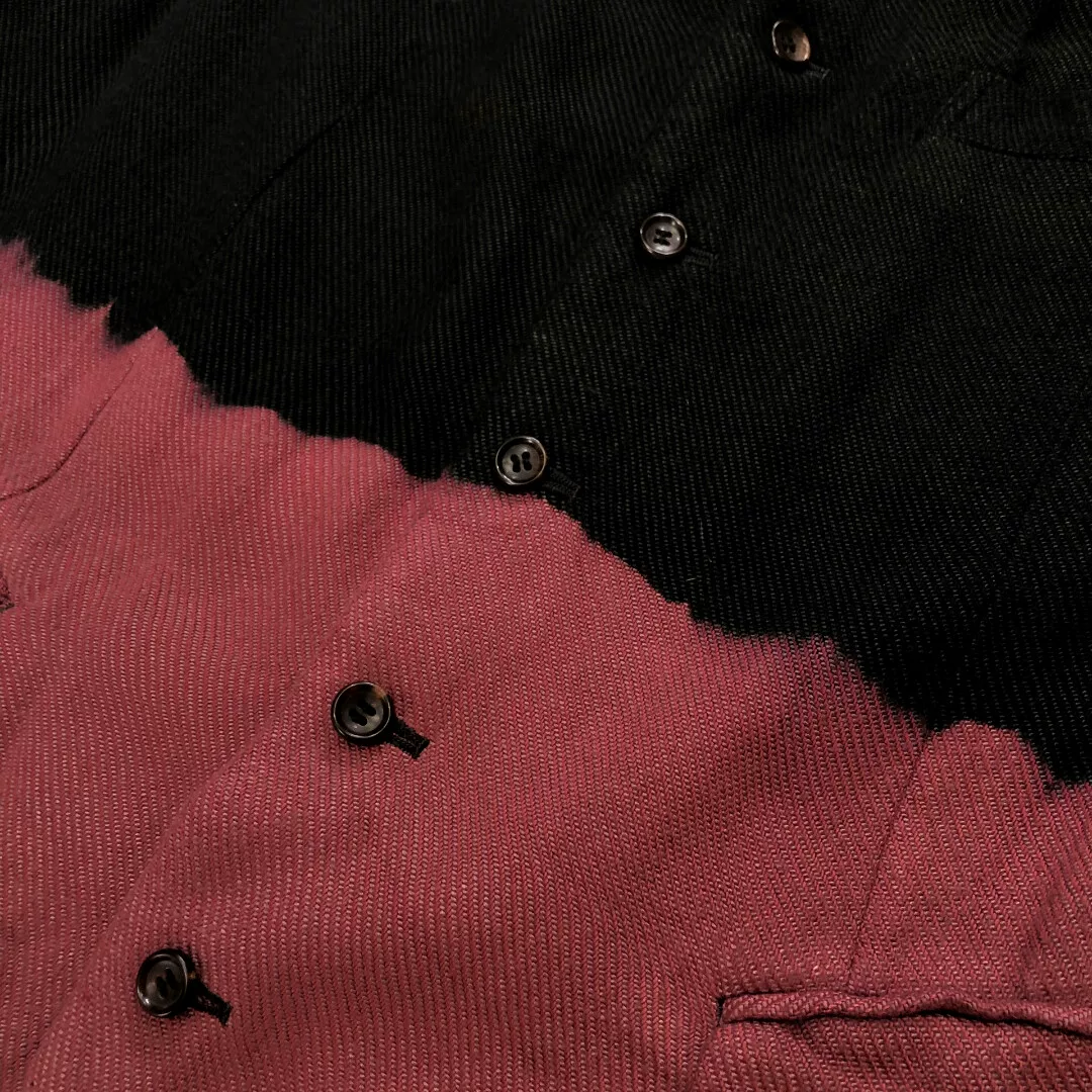 Comme des Garçons 93AW Color-Blocked Vest — back