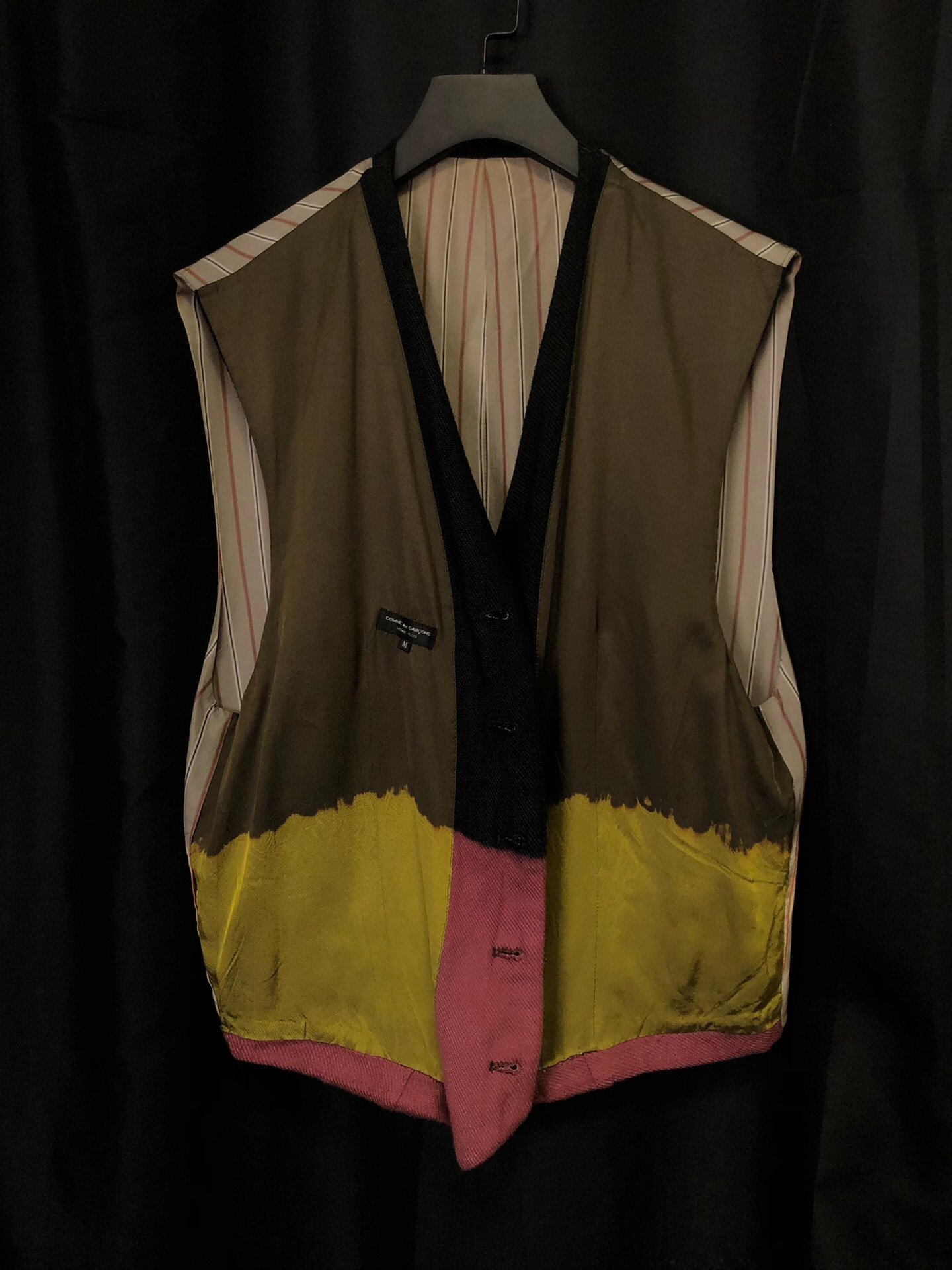 Comme des Garçons 93AW Color-Blocked Vest