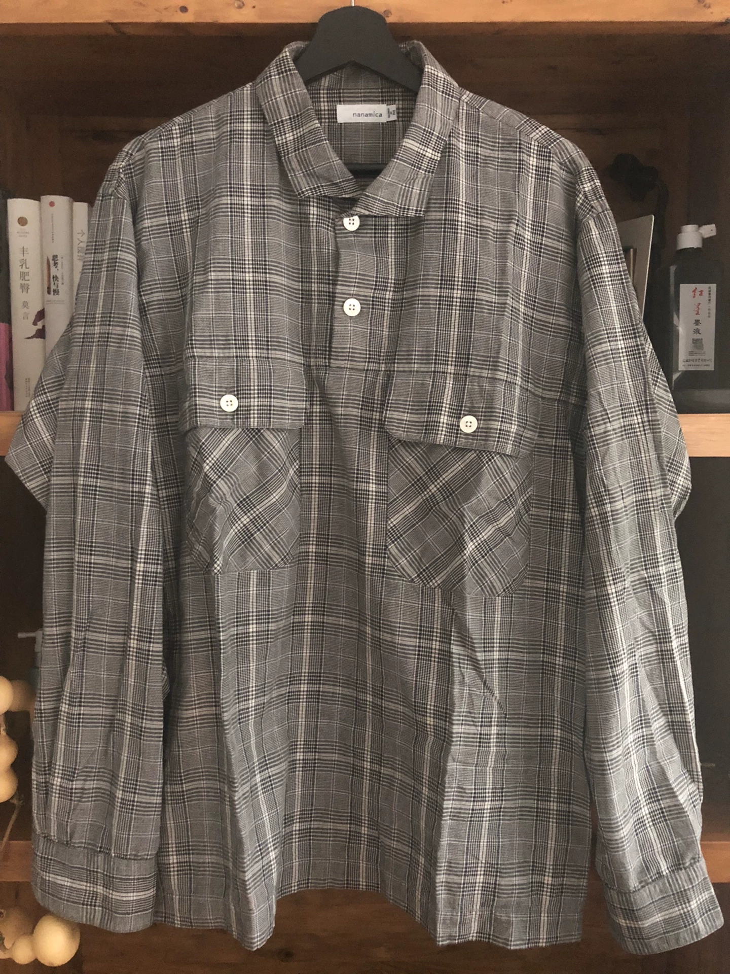 Nanamica 20AW Plaid Oversized Coat