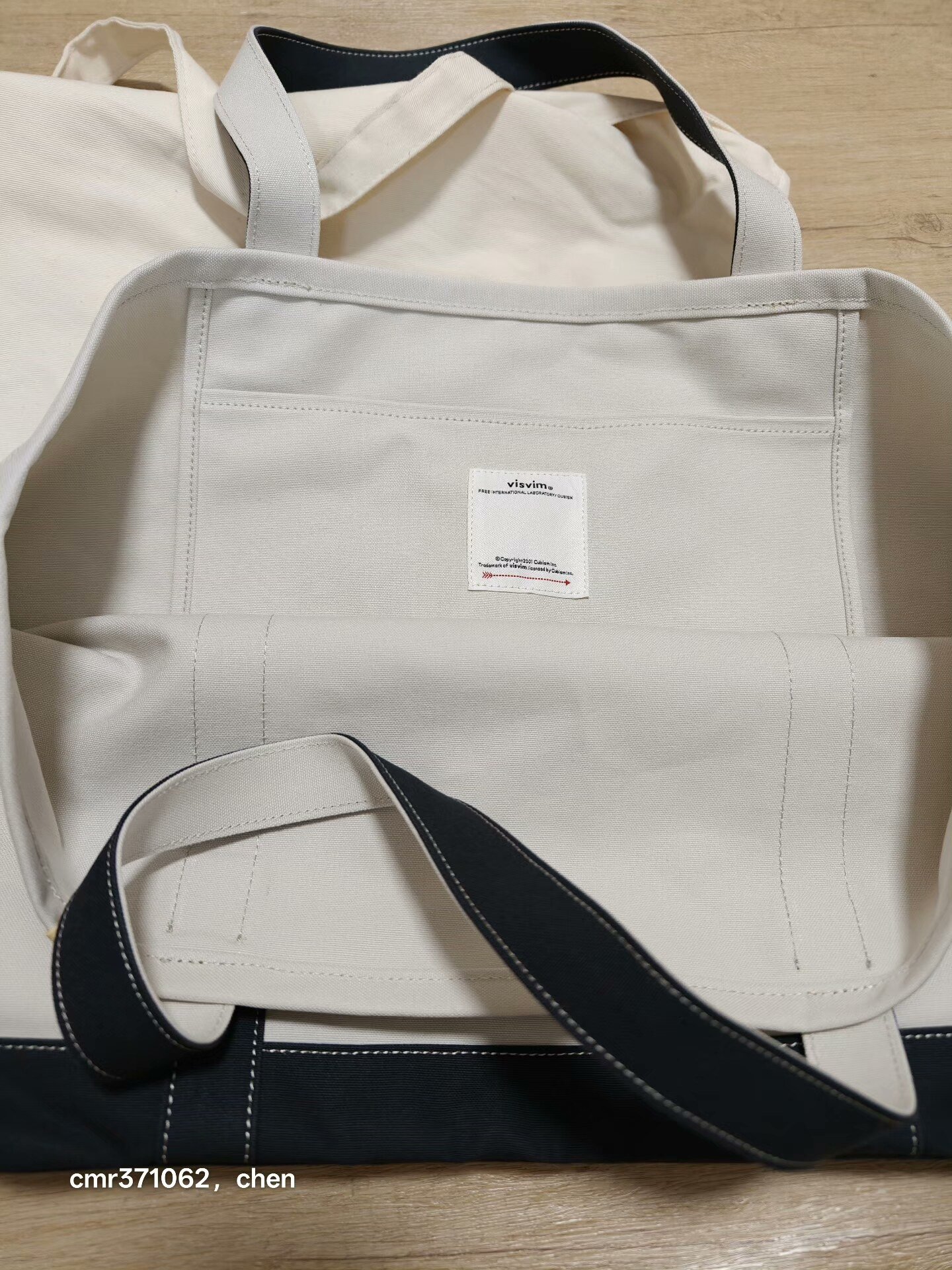 visvim 26ss Juneau Tote (M) — label