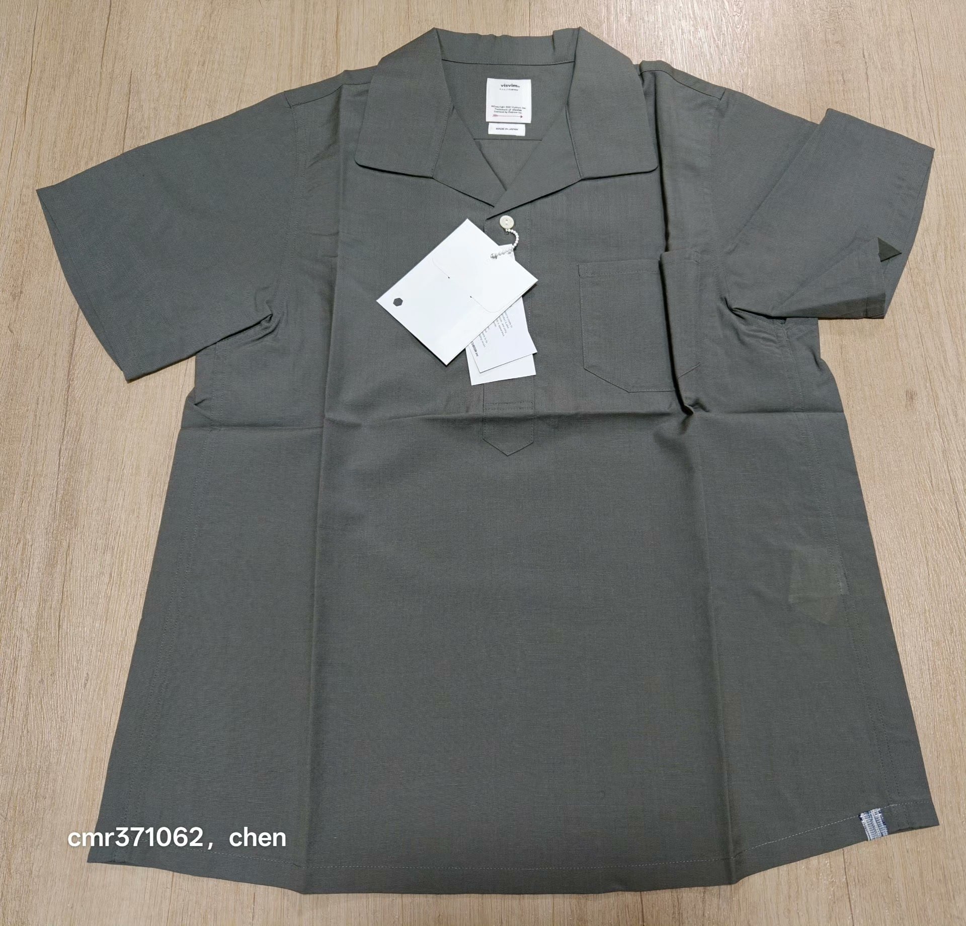 VISVIM 22SS FAIRWAY SHIRT P.O. S/S
