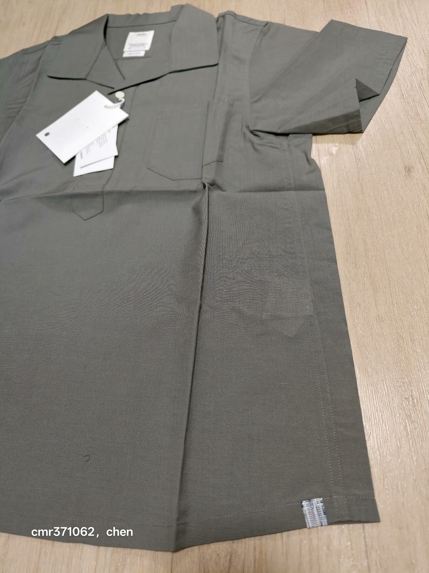 VISVIM 22SS FAIRWAY SHIRT P.O. S/S — back