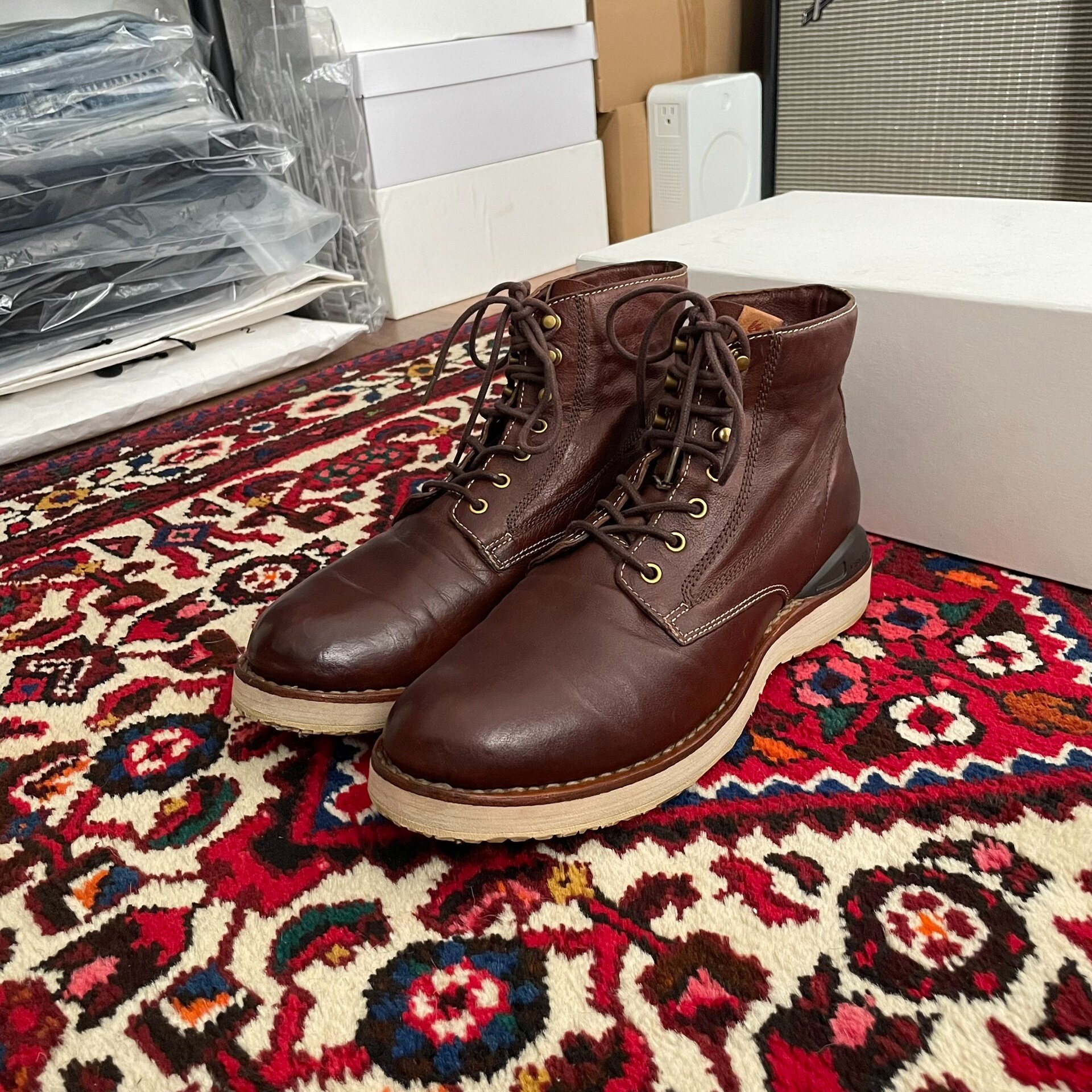 visvim 16aw Virgil Folk Boots — detail