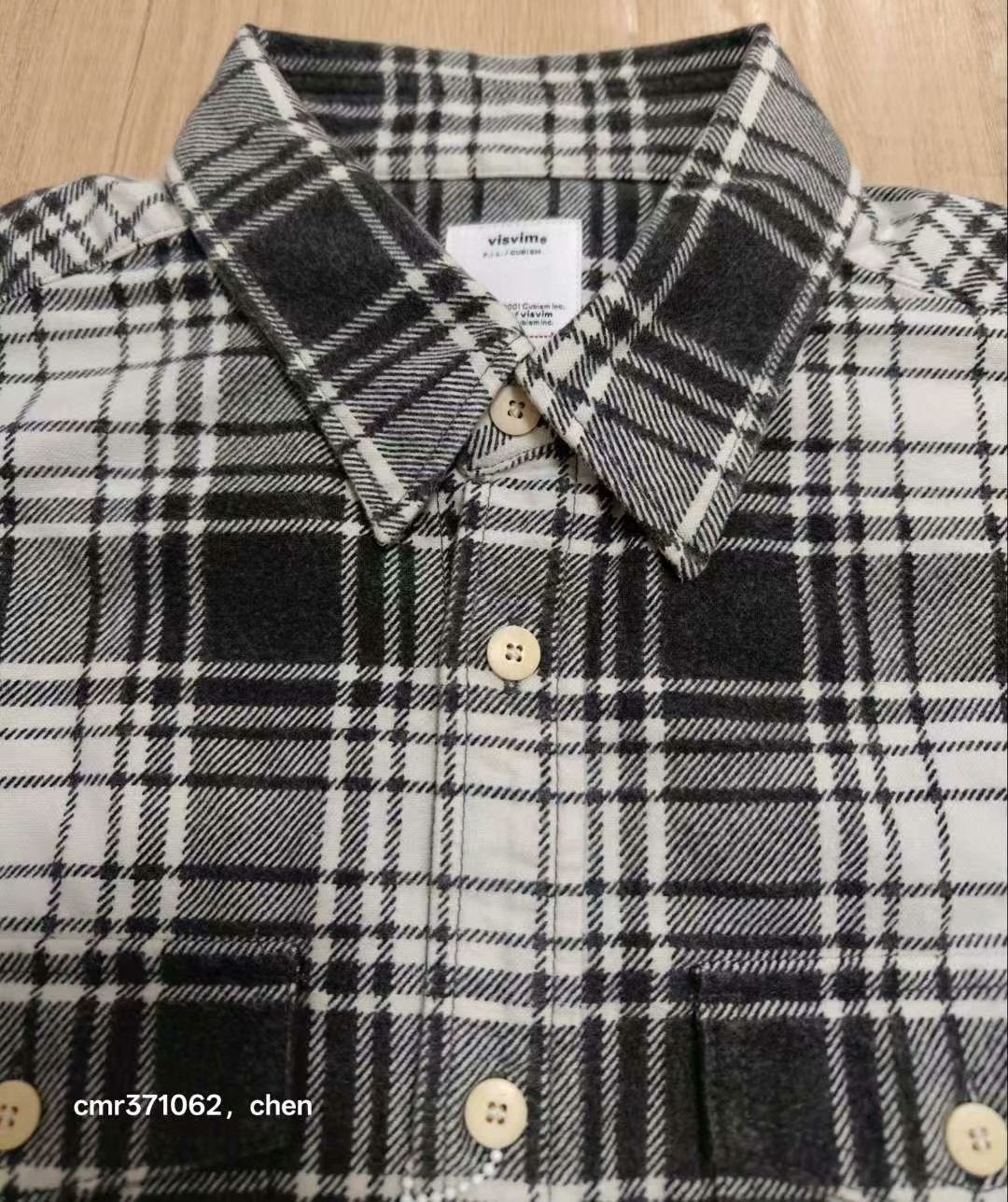 VISVIM 24AW PIONEER CHECK L/S — front