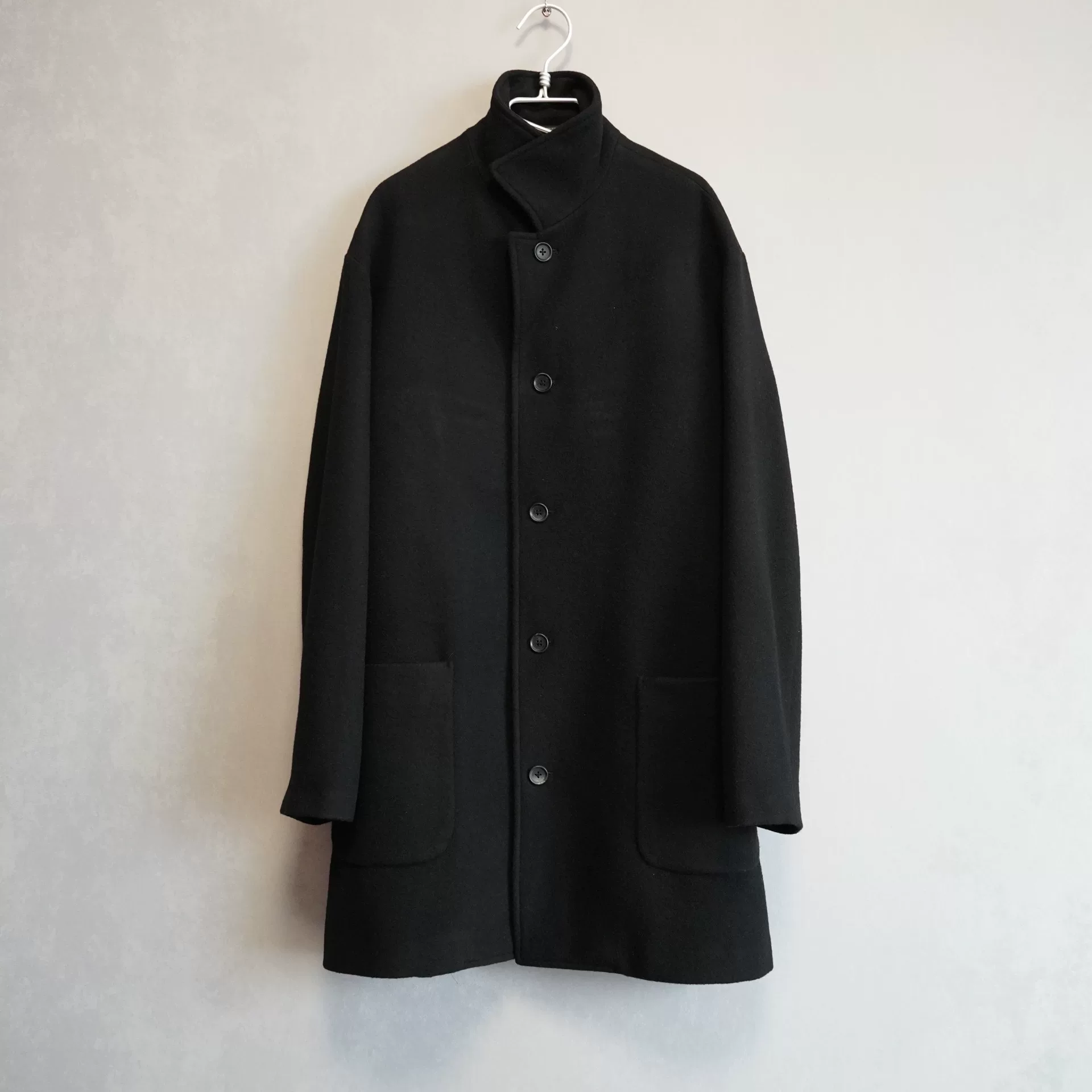 Yohji Yamamoto 23AW 5-Button Stand Collar Jacket
