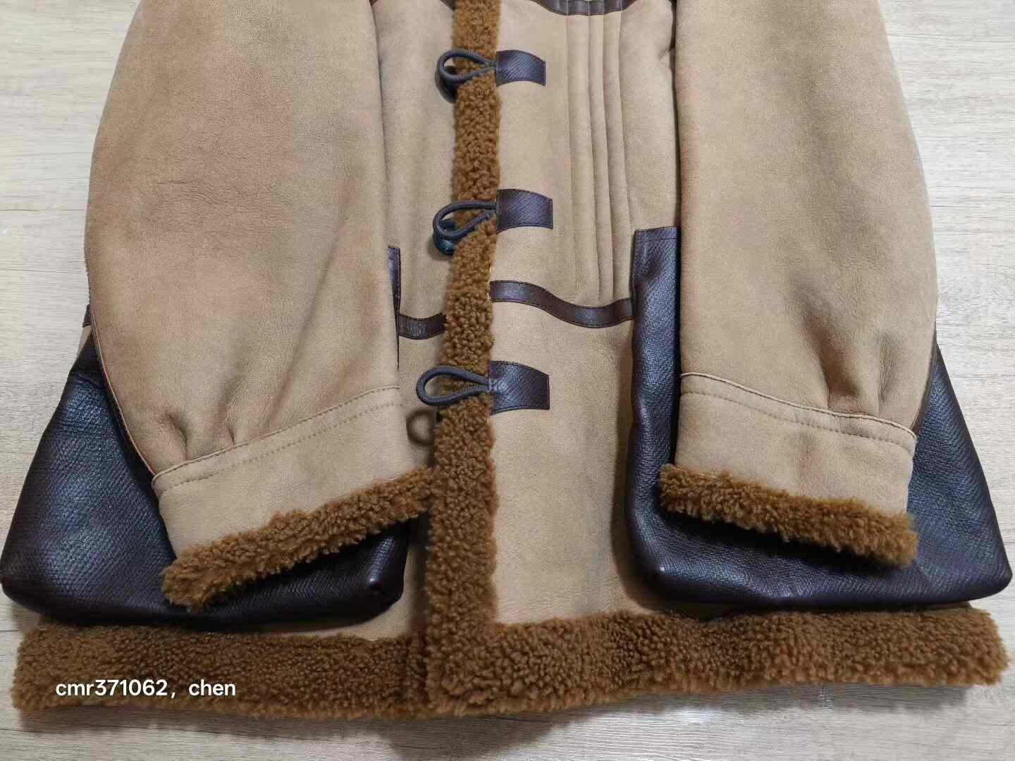 VISVIM 18AW Hudson Fur-Lined Jacket — back