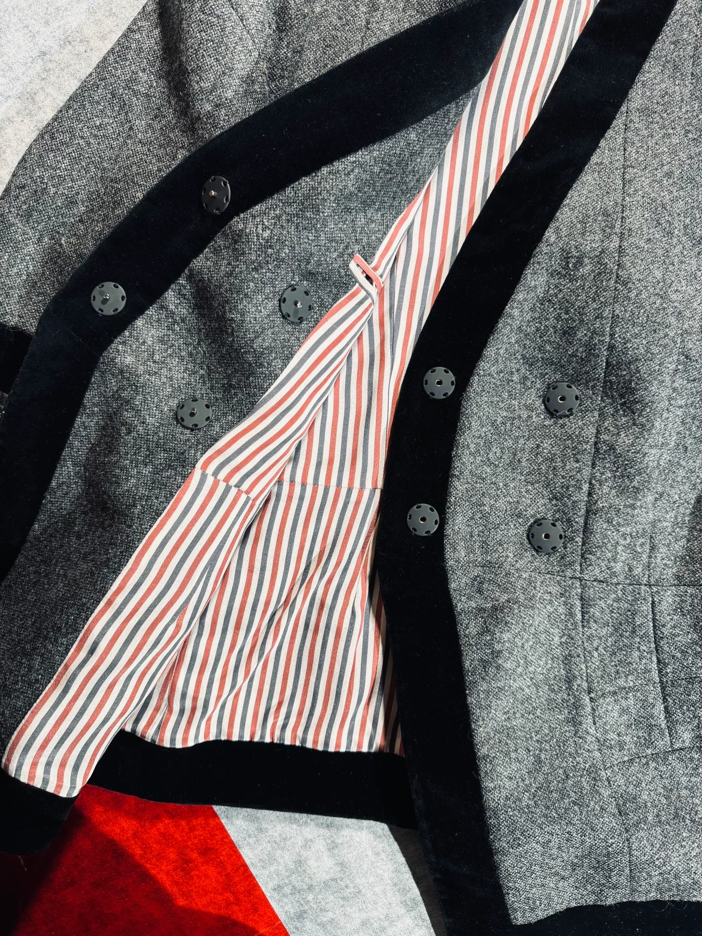 Thom Browne 2014 Pre-Fall Casual Blazer — detail