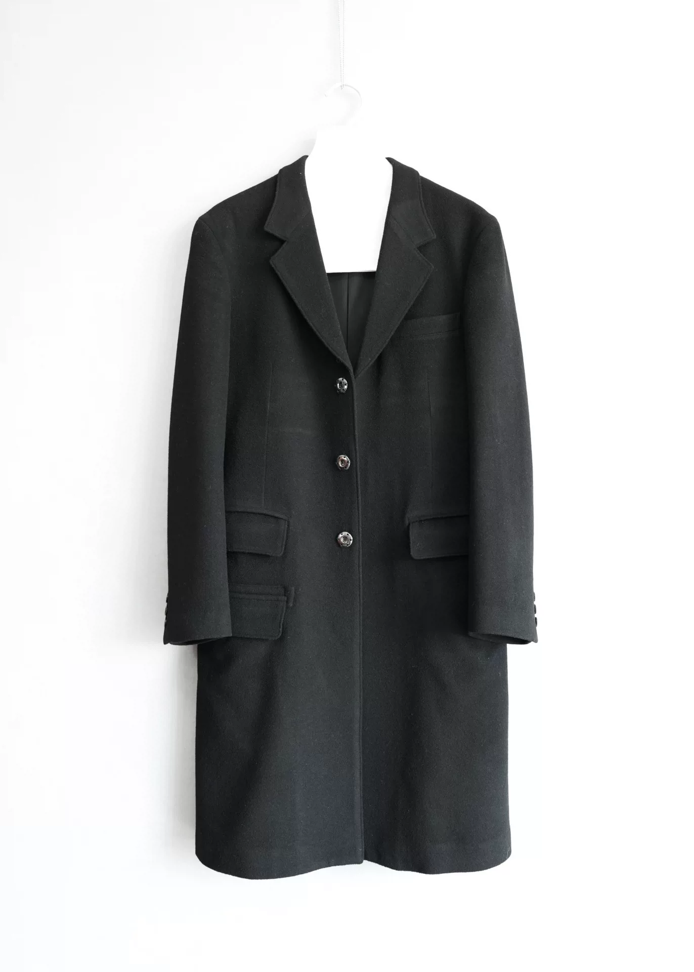 Yohji Yamamoto 18AW Regulation Cashmere Coat