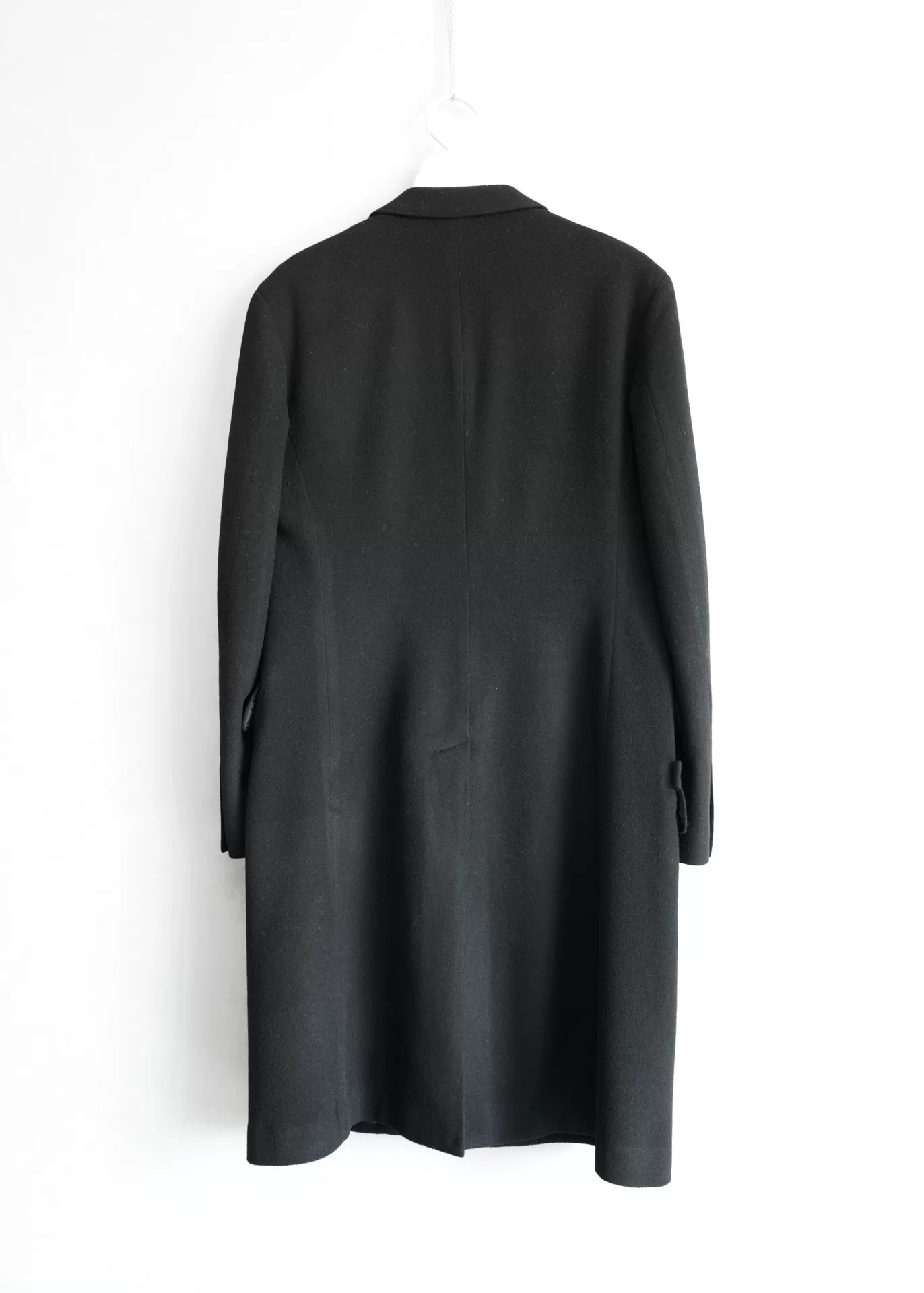Yohji Yamamoto 18AW Regulation Cashmere Coat — detail