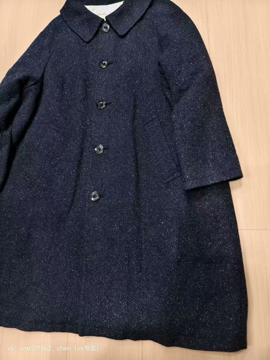 VISVIM 17AW NAPIER DRIVING COAT — detail