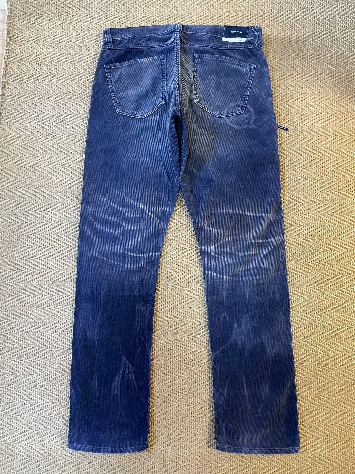 Vanquish Fragment Distressed Corduroy Pants — front