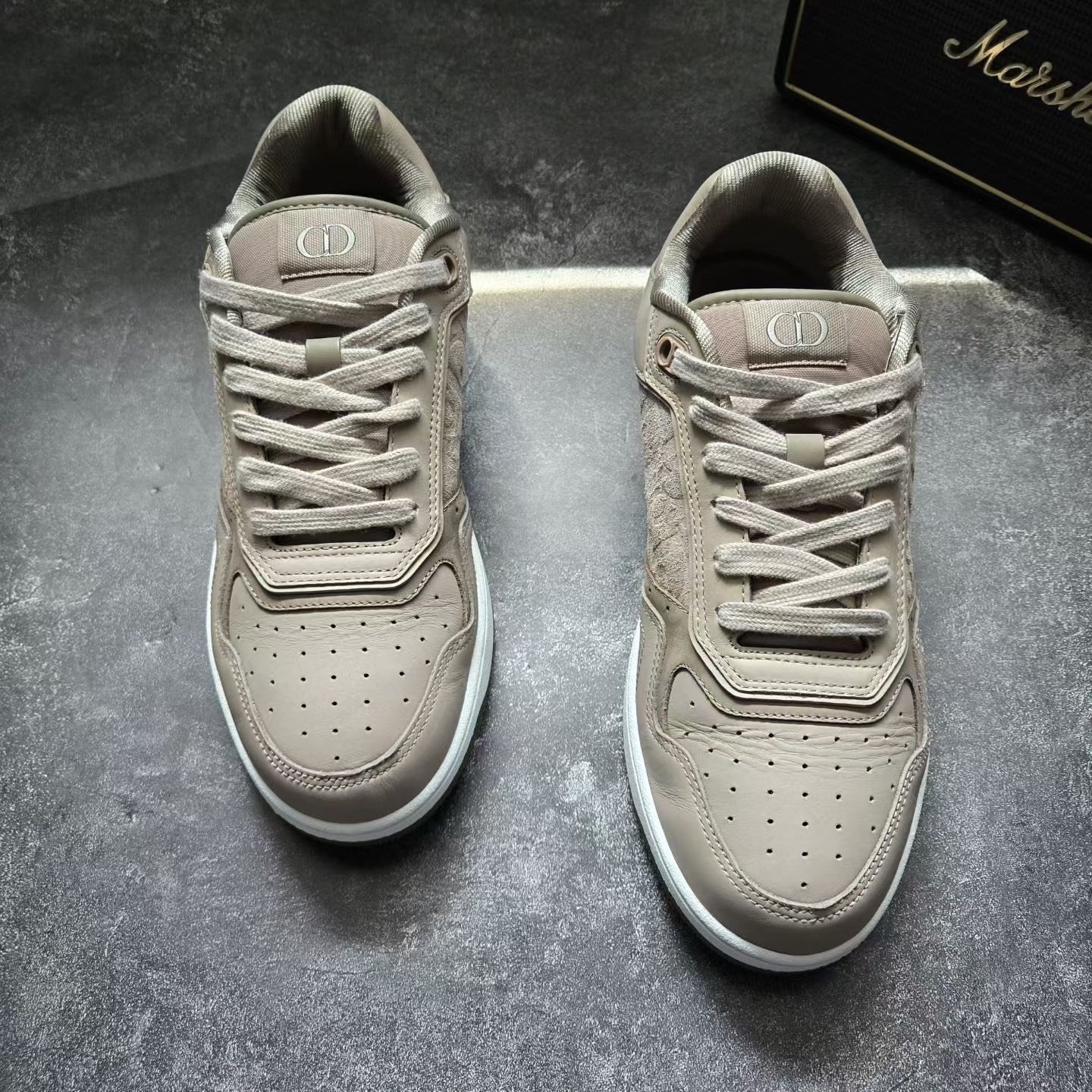 Dior B27 New Beige Sneakers — front