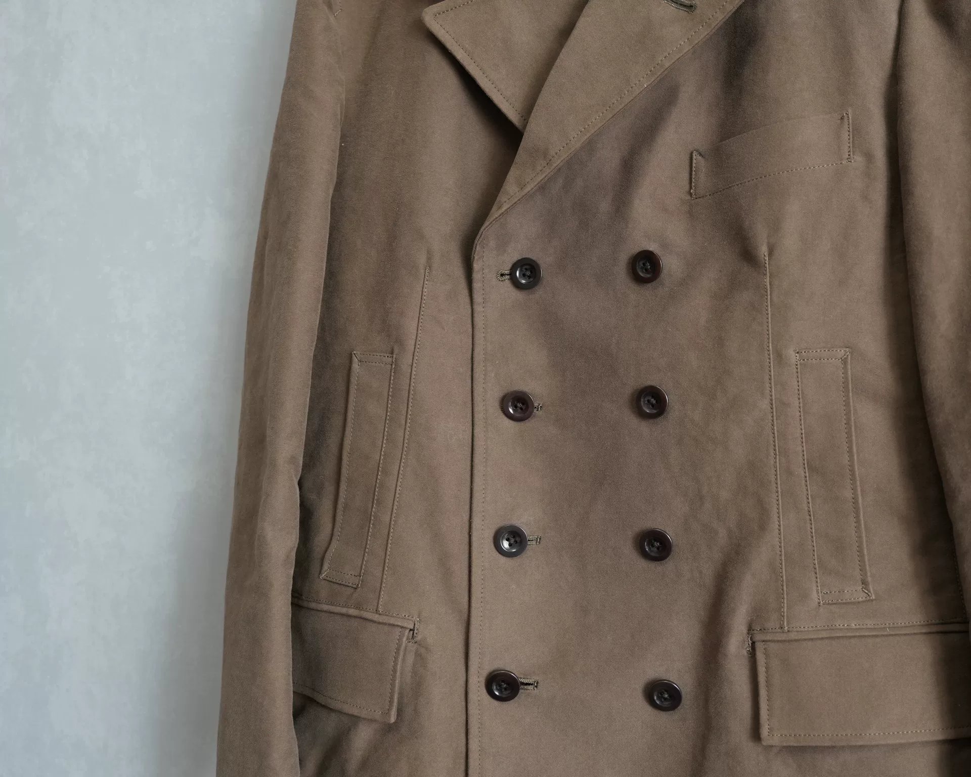 Yohji Yamamoto 11AW Leather Collar Jacket — label