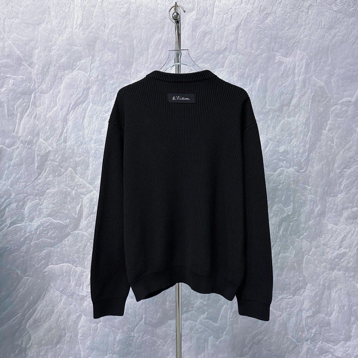 Louis Vuitton Teddy Bear Knit Sweater XL — back