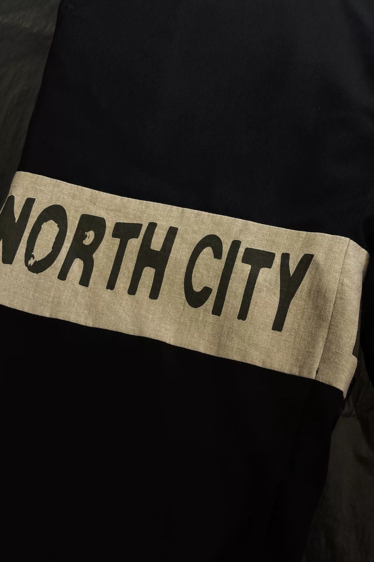 Yohji Yamamoto 22AW Slogan Gaba Pants — detail