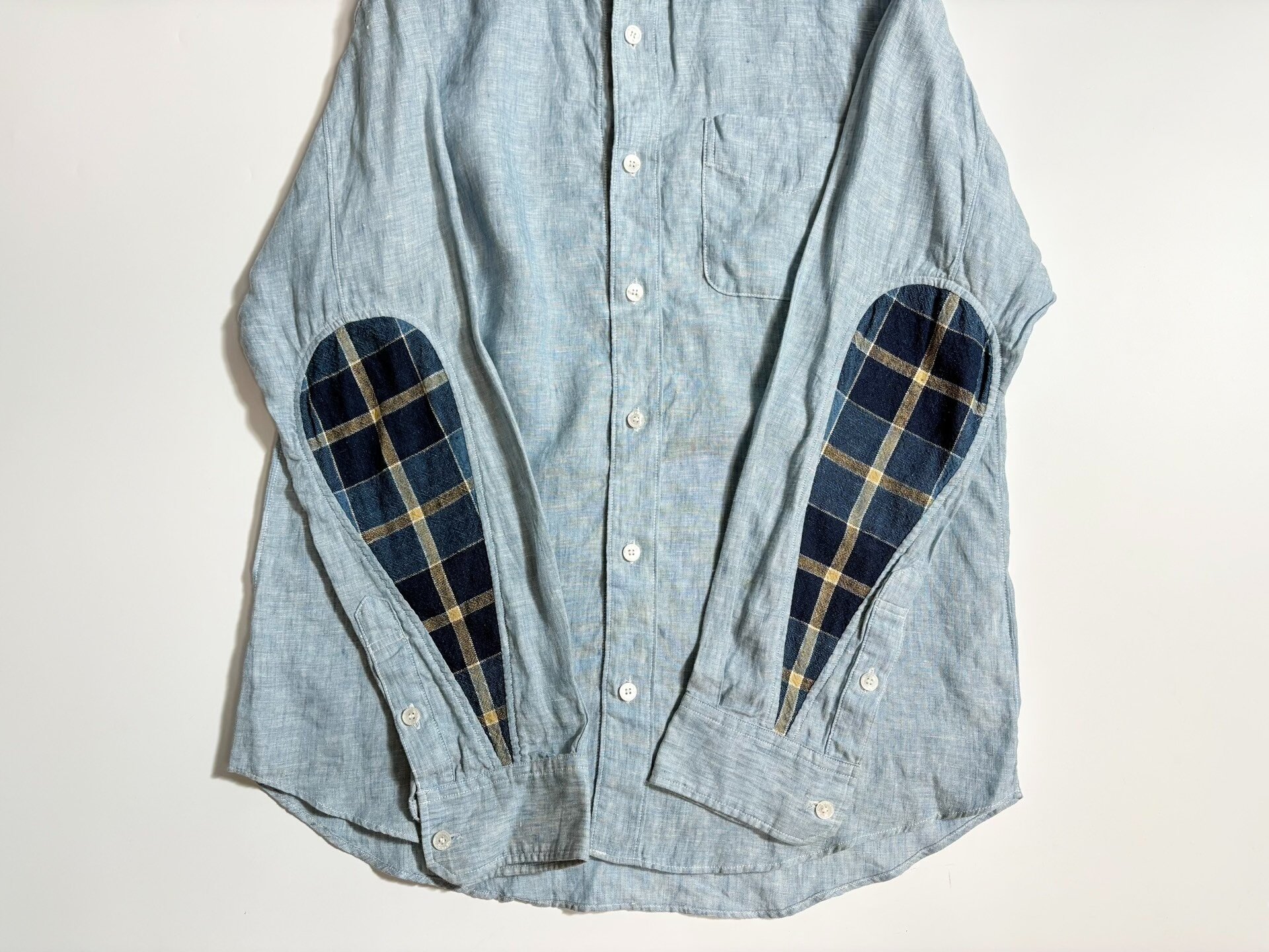 VISVIM Linen Washed Shirt — front