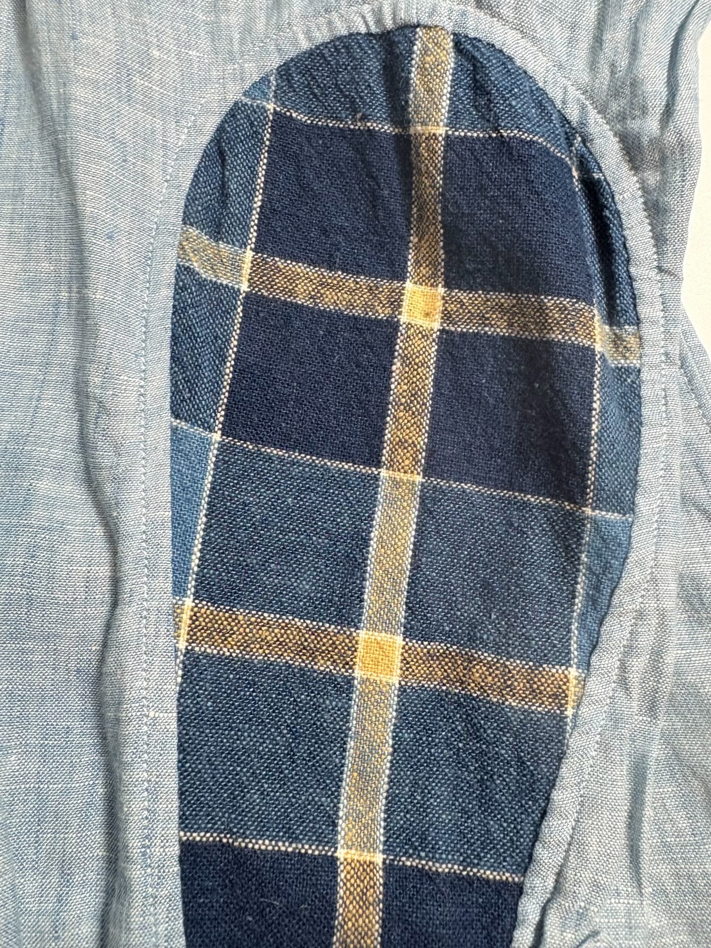 VISVIM Linen Washed Shirt — detail