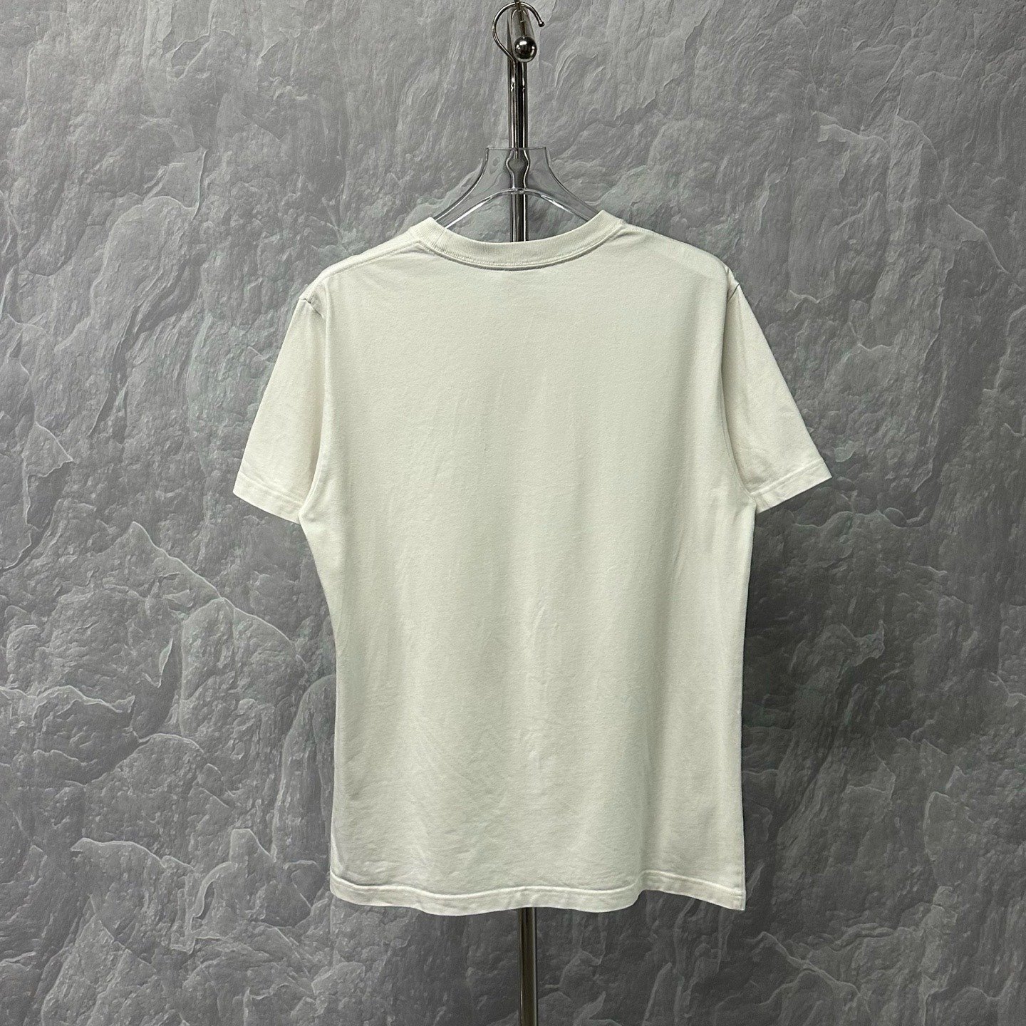 Dior FW24 Logo Embroidered Short-Sleeve Tee — back