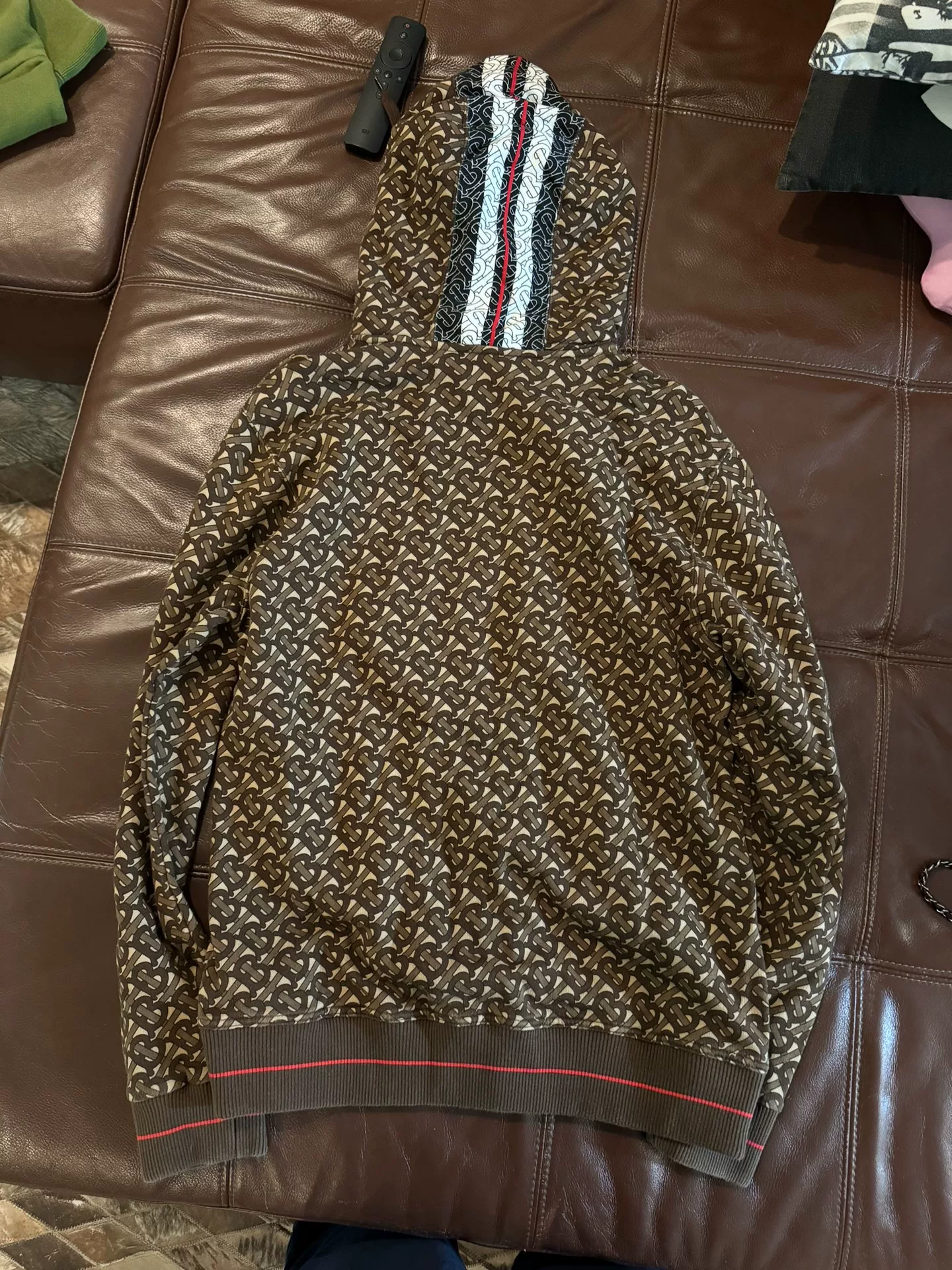 Burberry Hooded Sweatshirt S Size — front