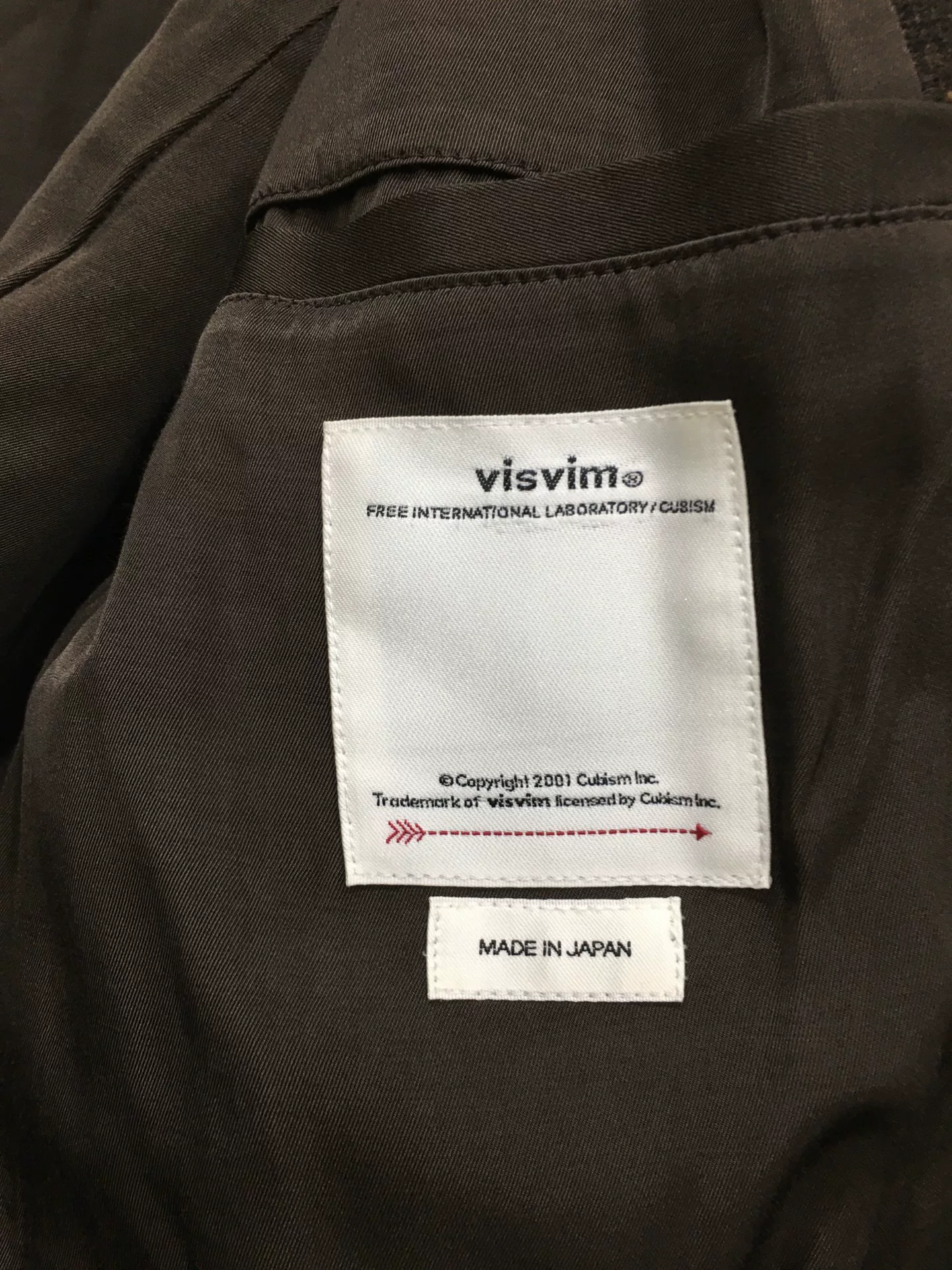 VISVIM 21AW FALKLAND BLAZER — back