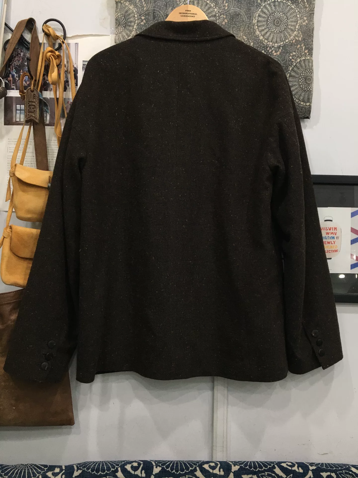 VISVIM 21AW FALKLAND BLAZER — front