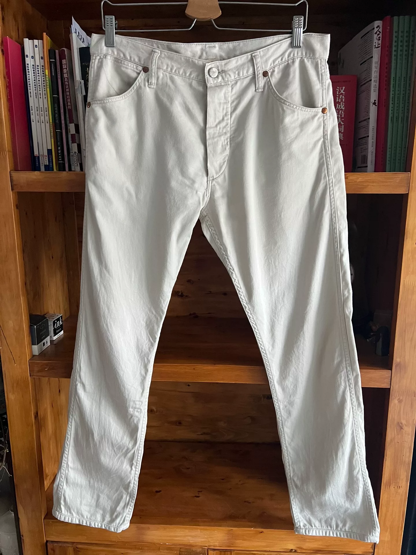 RRL Double RL Beige Denim Jeans