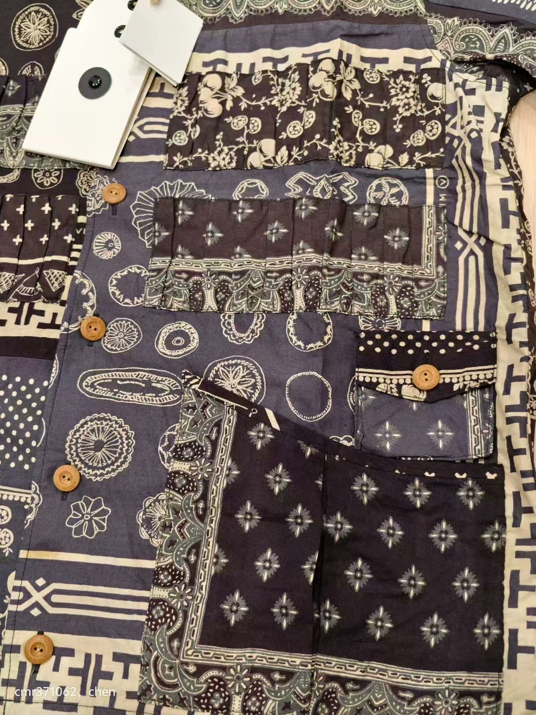 VISVIM 20 ICT KETCHUM SHIRT S/S — label