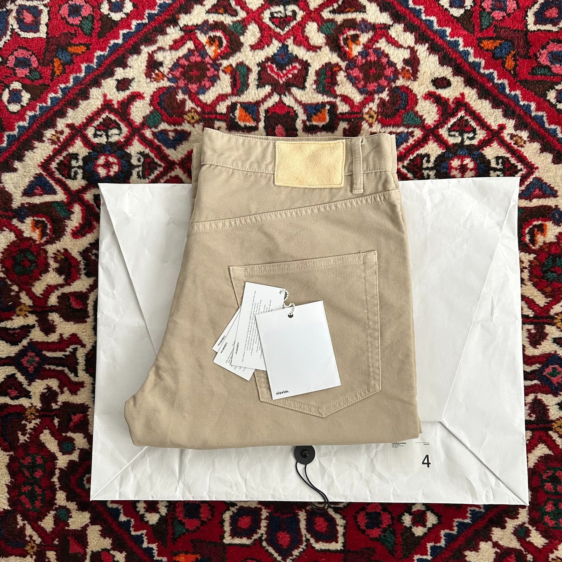 VISVIM 21SS FLUXUS 03 DMGD Pants