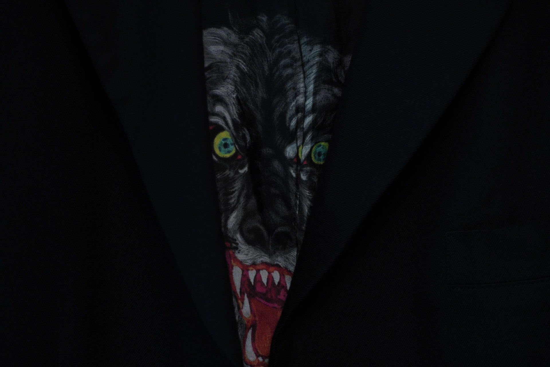 Yohji Yamamoto 2009AW Three Wolf Coat — back