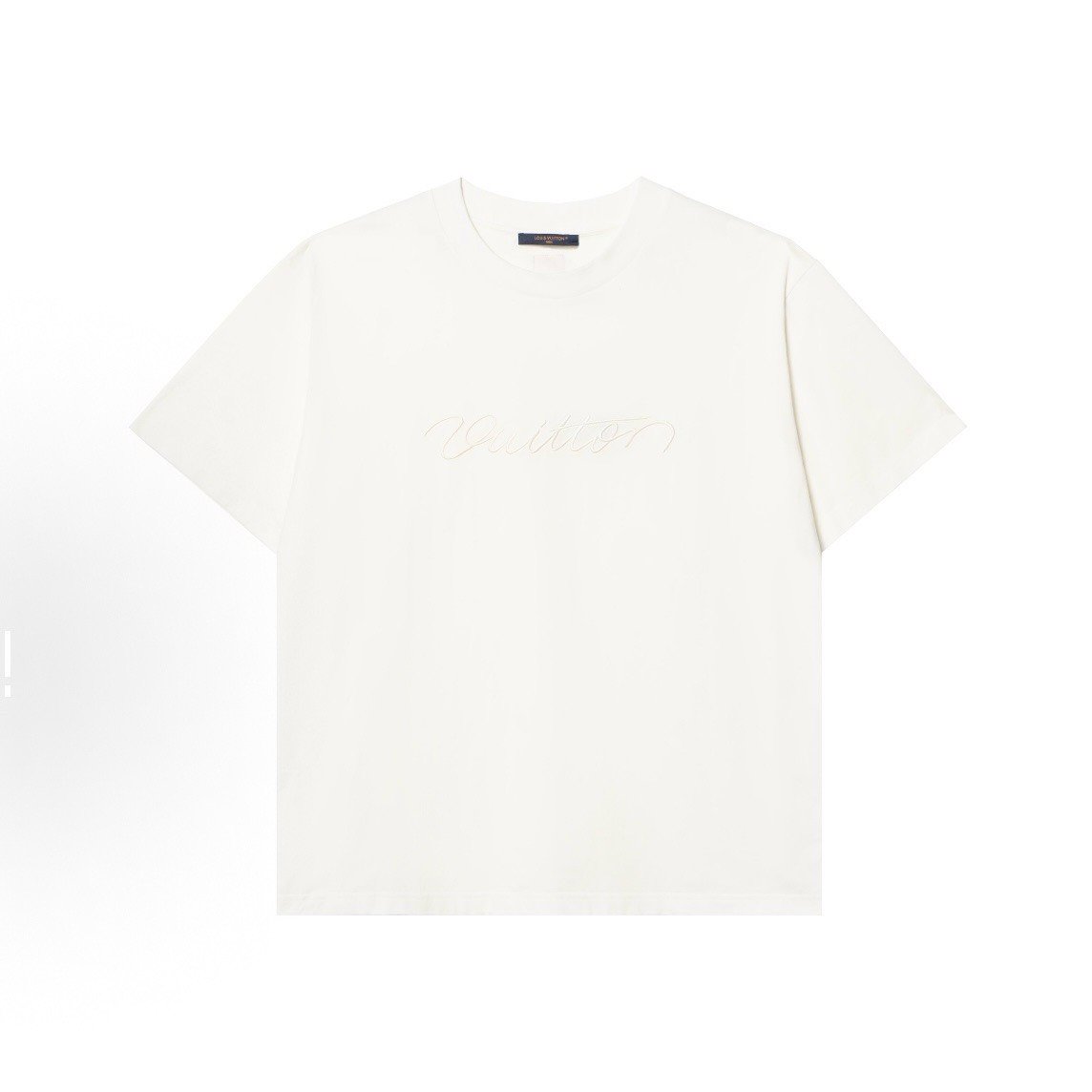 Louis Vuitton SS26 Hand-Signed Embroidery Tee