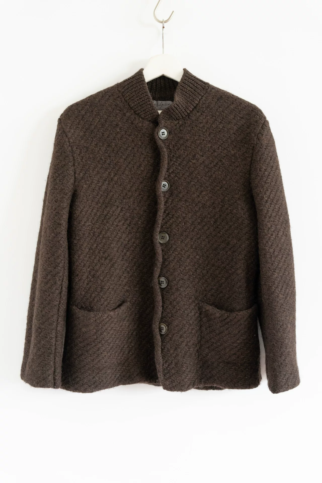 Yohji Yamamoto 01AW Mafia Sweater Coat