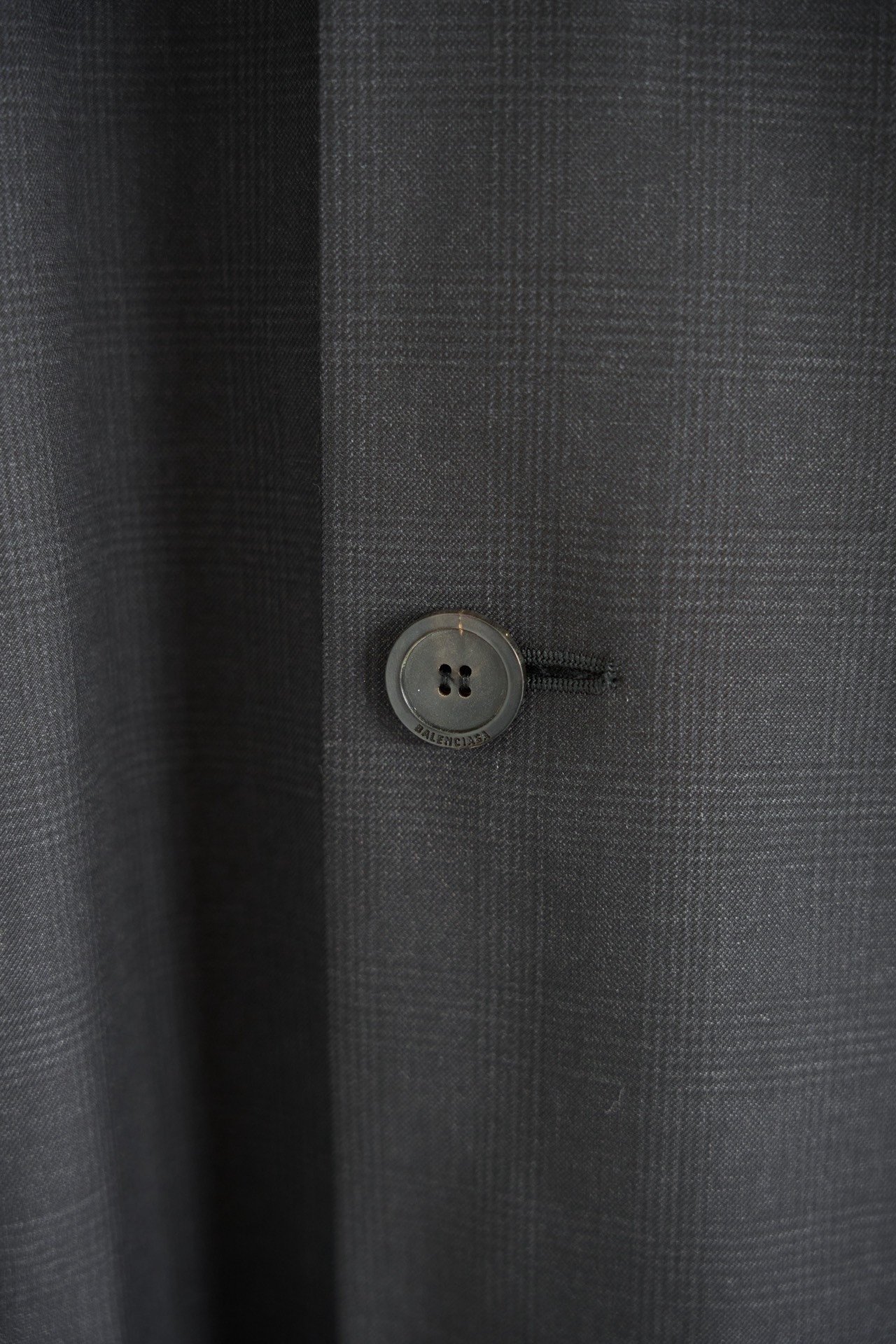 Balenciaga 21ss Striped Cuban Collar Suit — back
