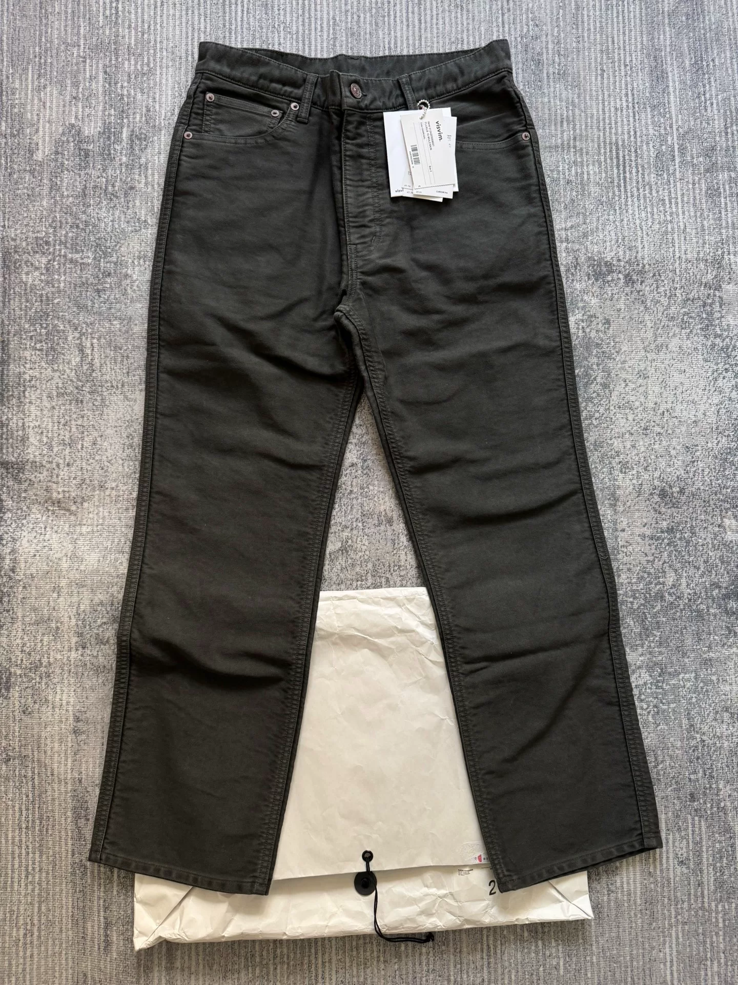 VISVIM 24AW FLUXUS 10 MOLESKIN