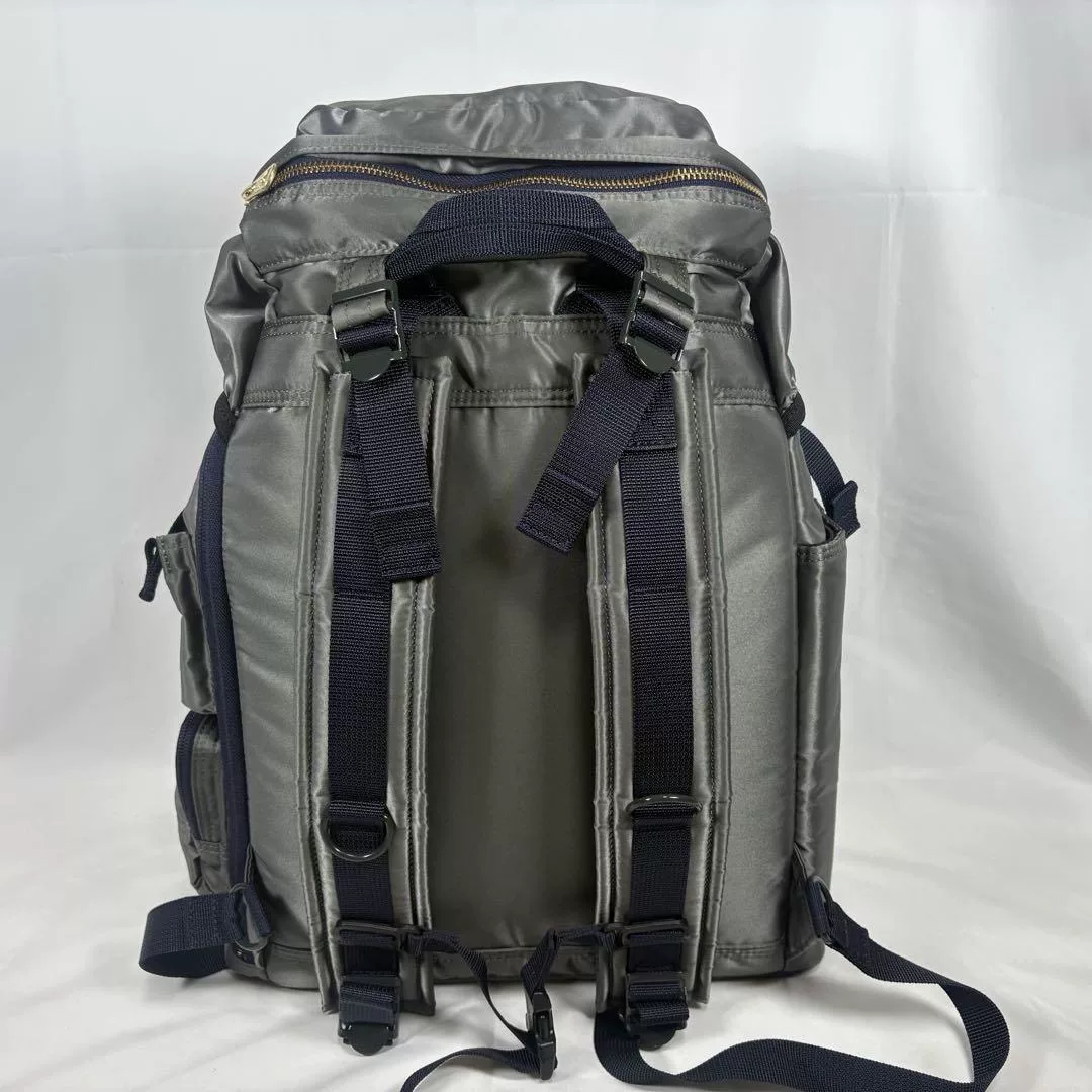 Porter PX Tanker Silver-Gray Backpack — front