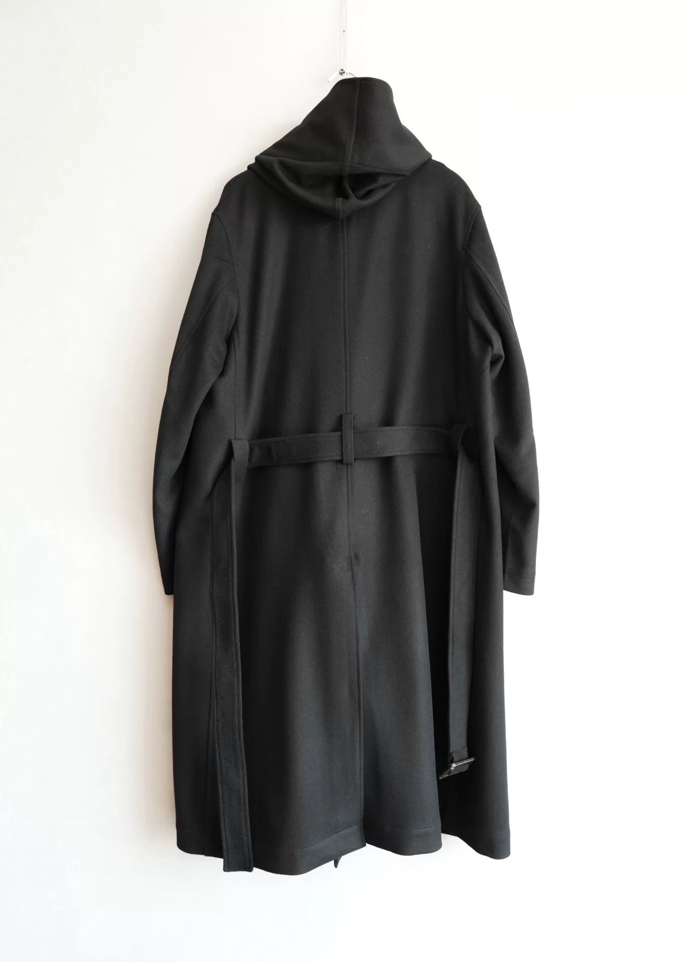Yohji Yamamoto Regulation Boxer Robe Coat — detail