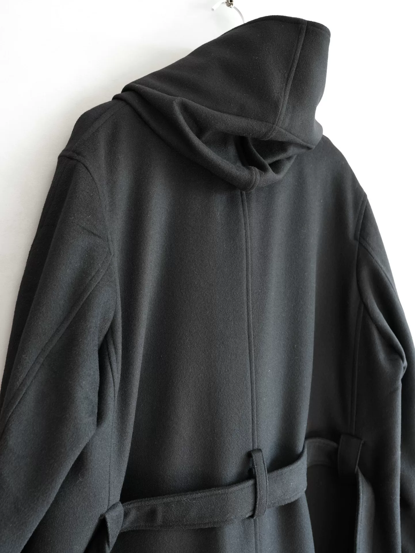 Yohji Yamamoto Regulation Boxer Robe Coat — label