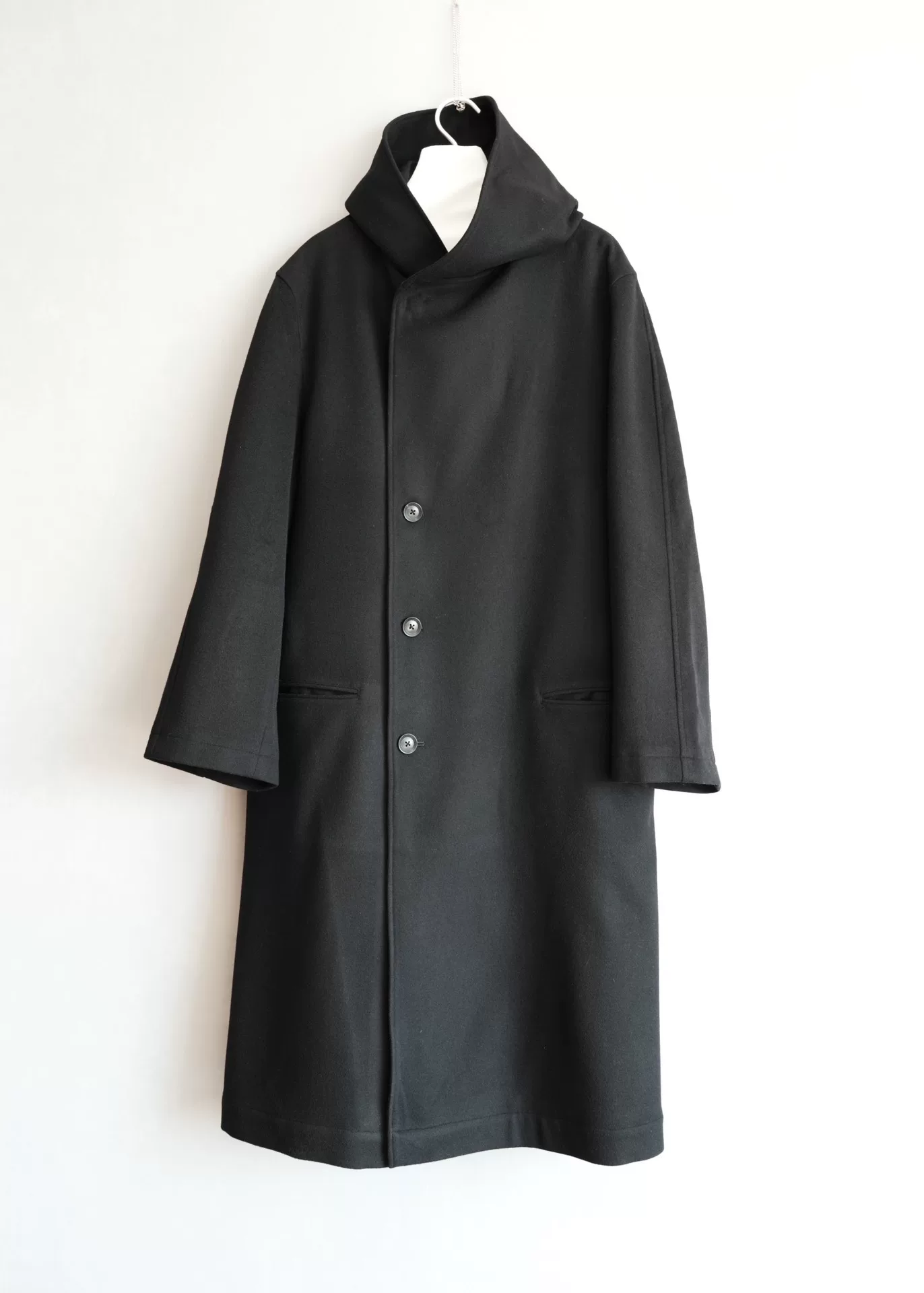 Yohji Yamamoto Regulation Boxer Robe Coat — front