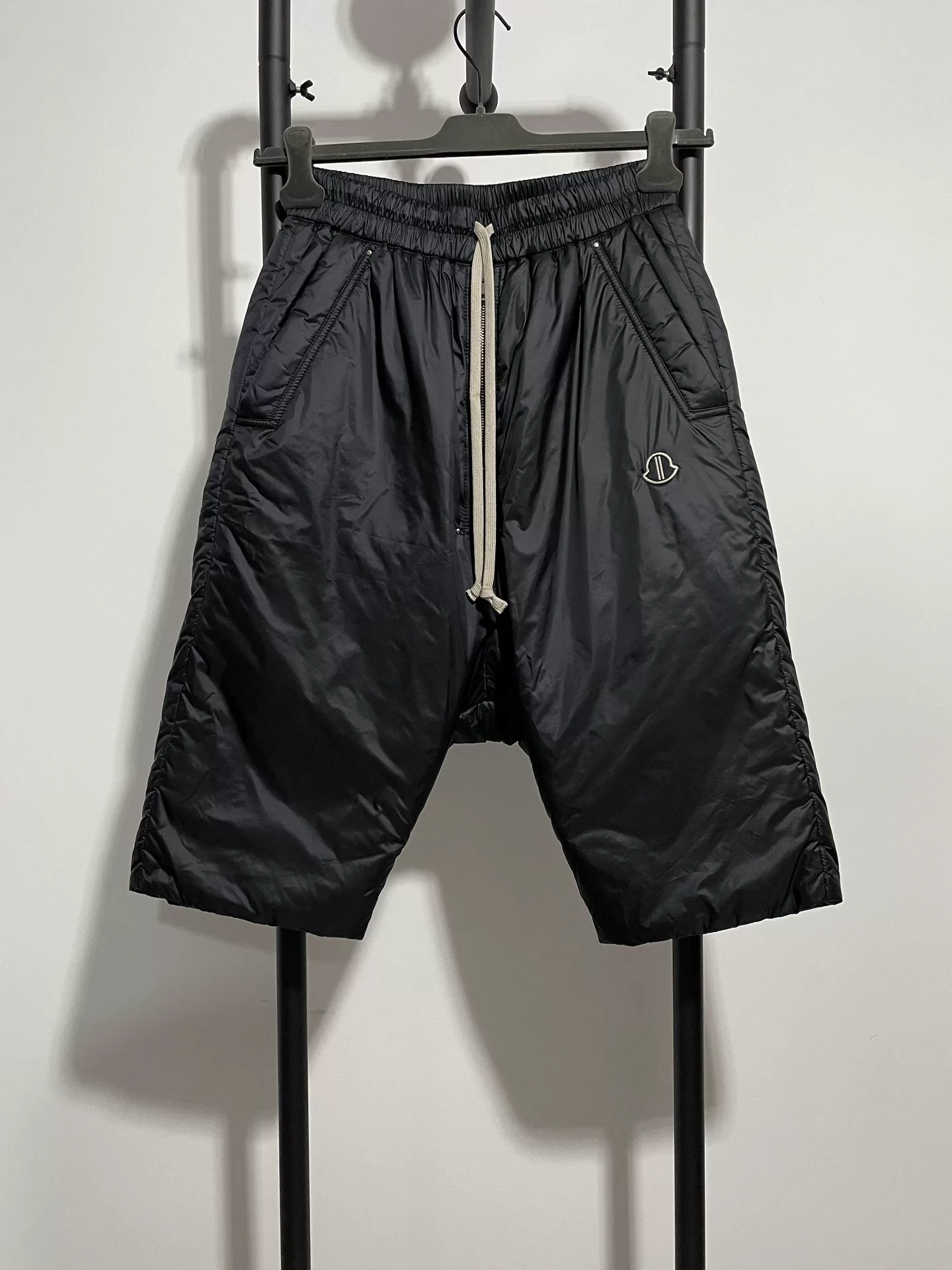 Rick Owens Moncler Quilted Down Shorts