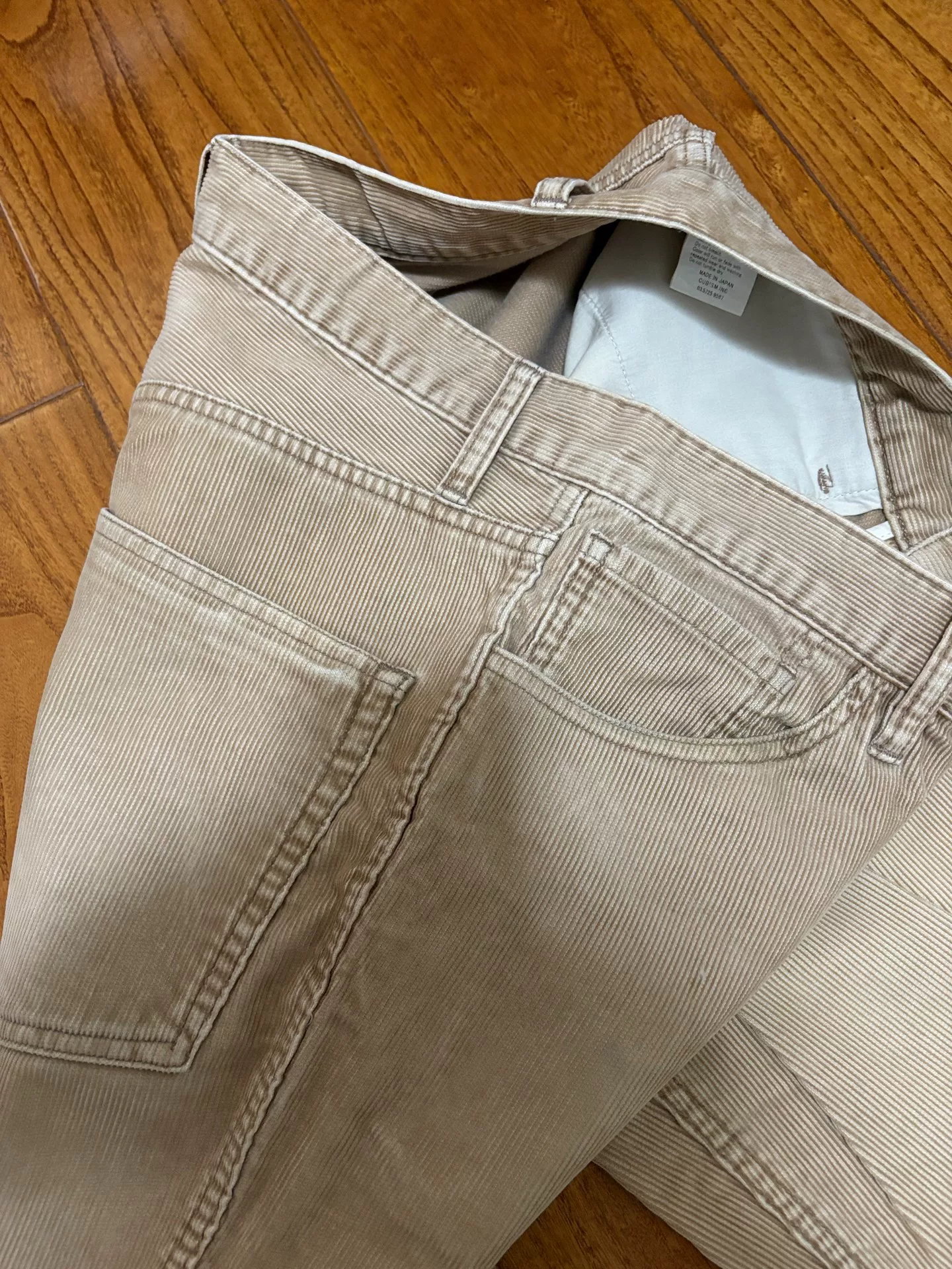 VISVIM FLUXUS CORDS 03 Cords — detail