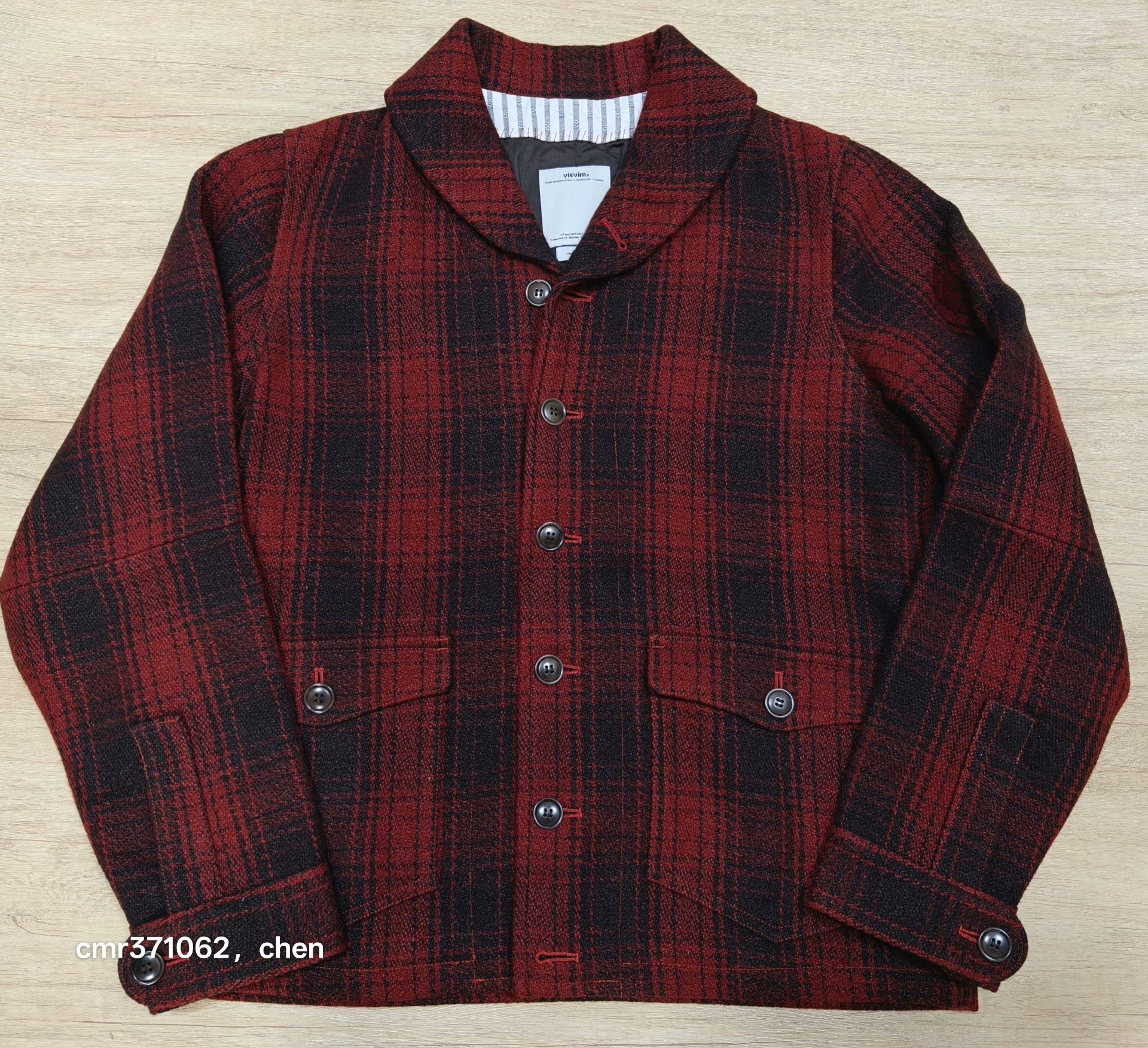 VISVIM 16AW MCKINLEY JKT BUFFALO CHECK