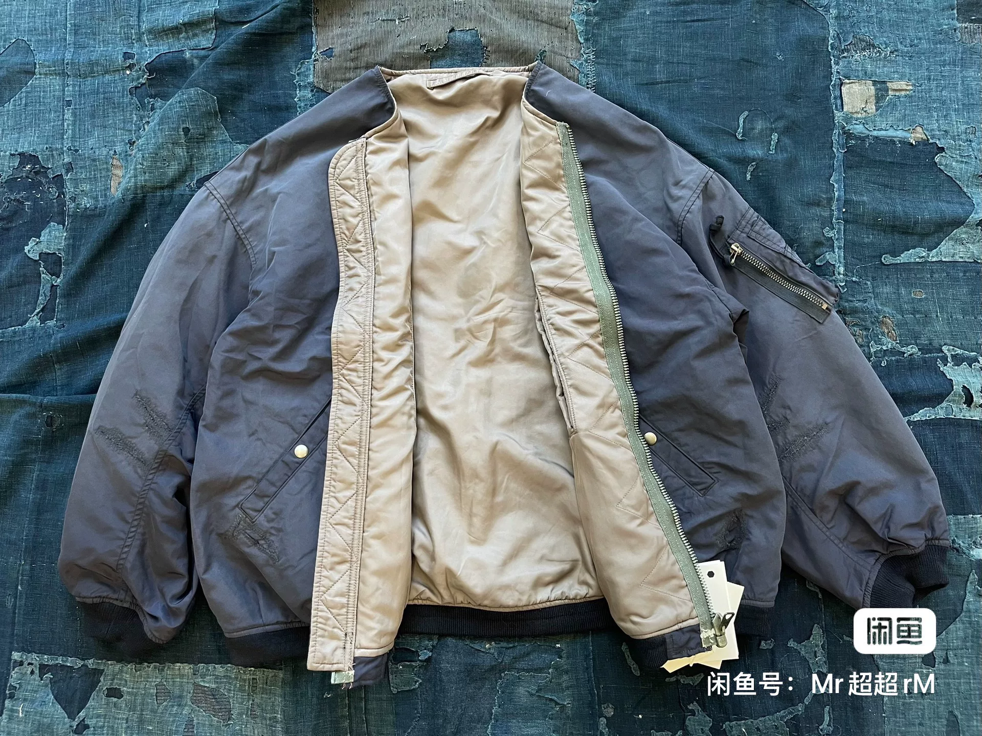 VISVIM 24AW WMV THORSON MA1 Blouson — detail
