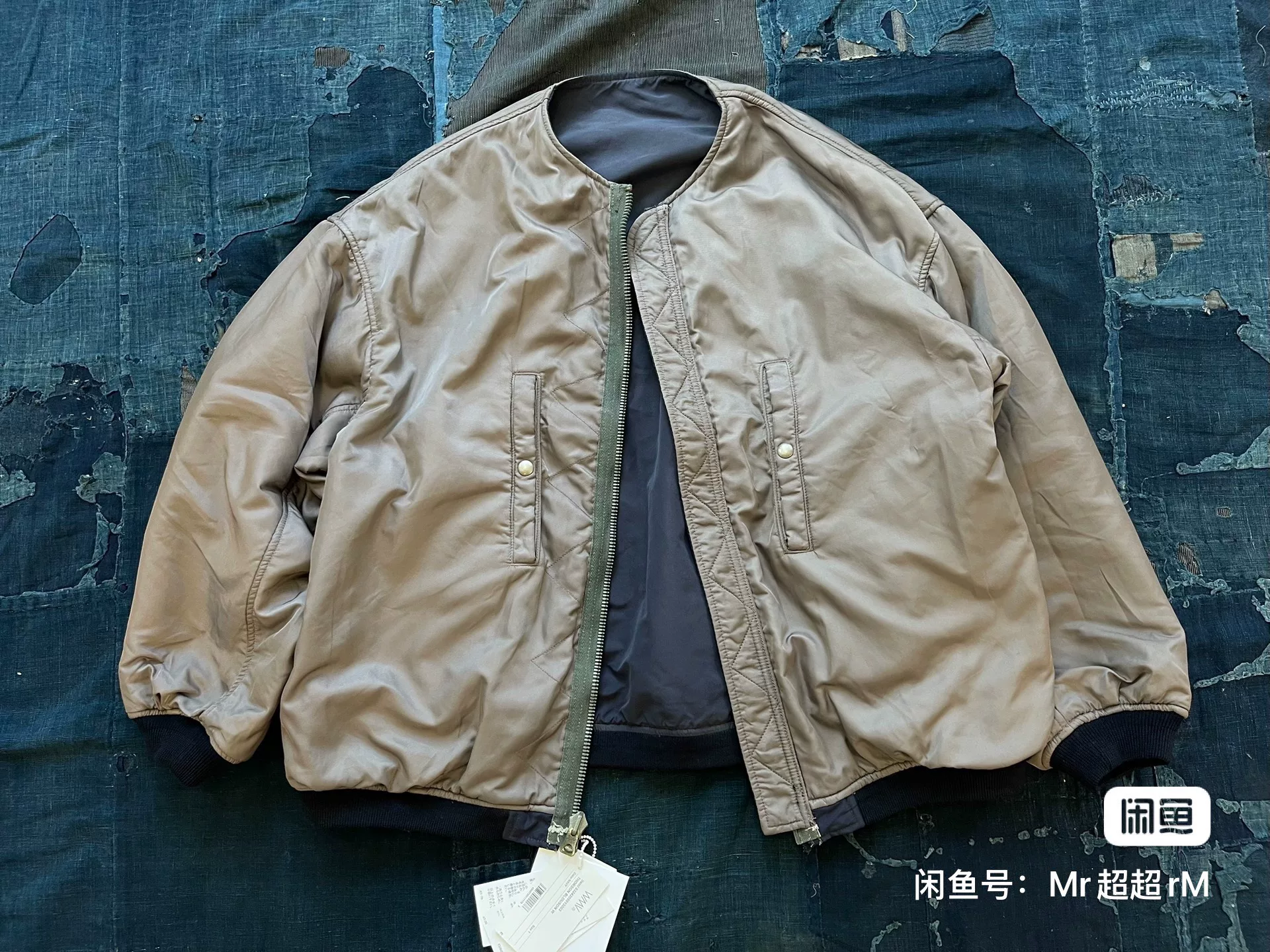 VISVIM 24AW WMV THORSON MA1 Blouson — back