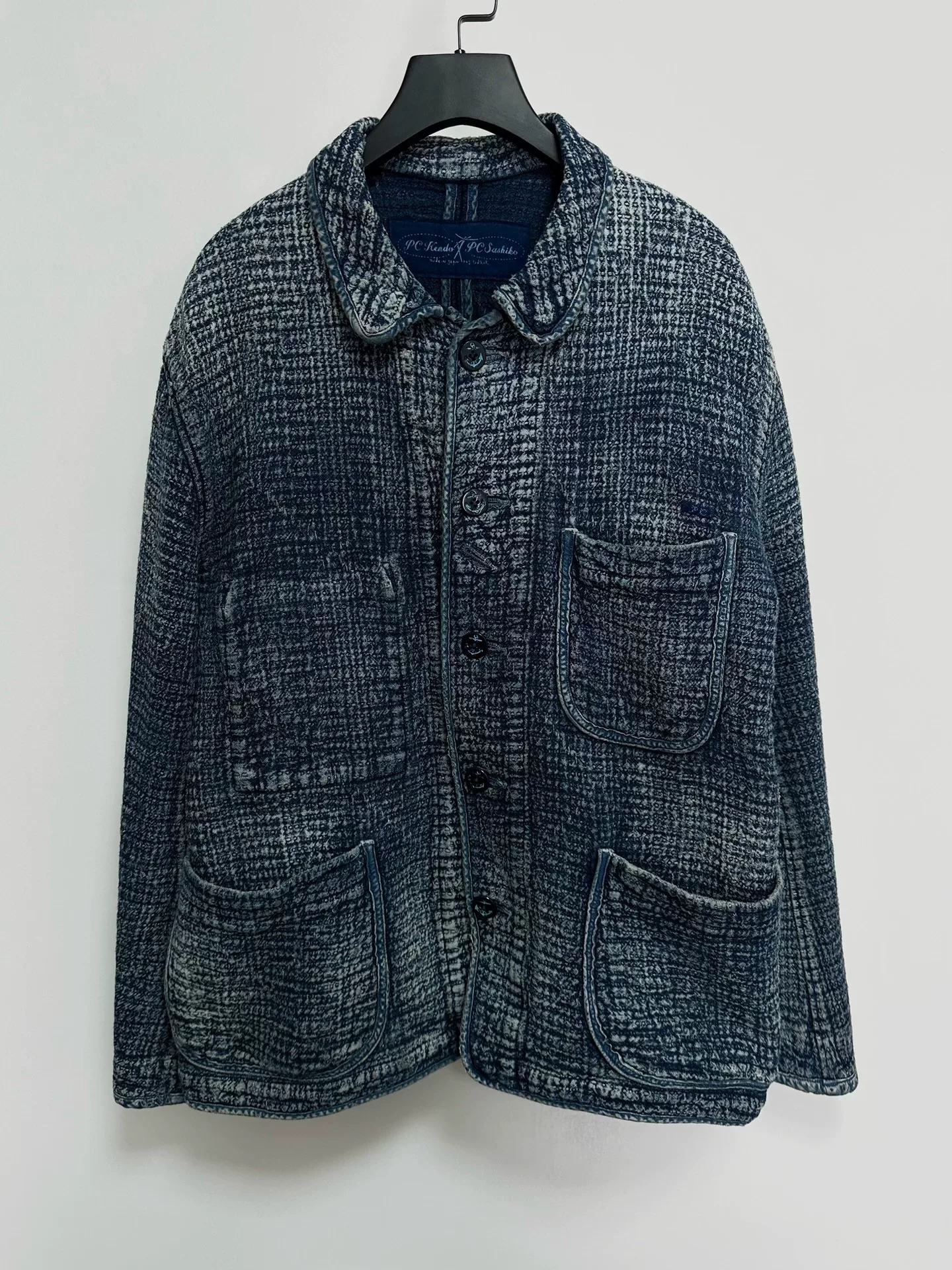 PORTER CLASSIC Kendo Indigo Sashiko Jacket