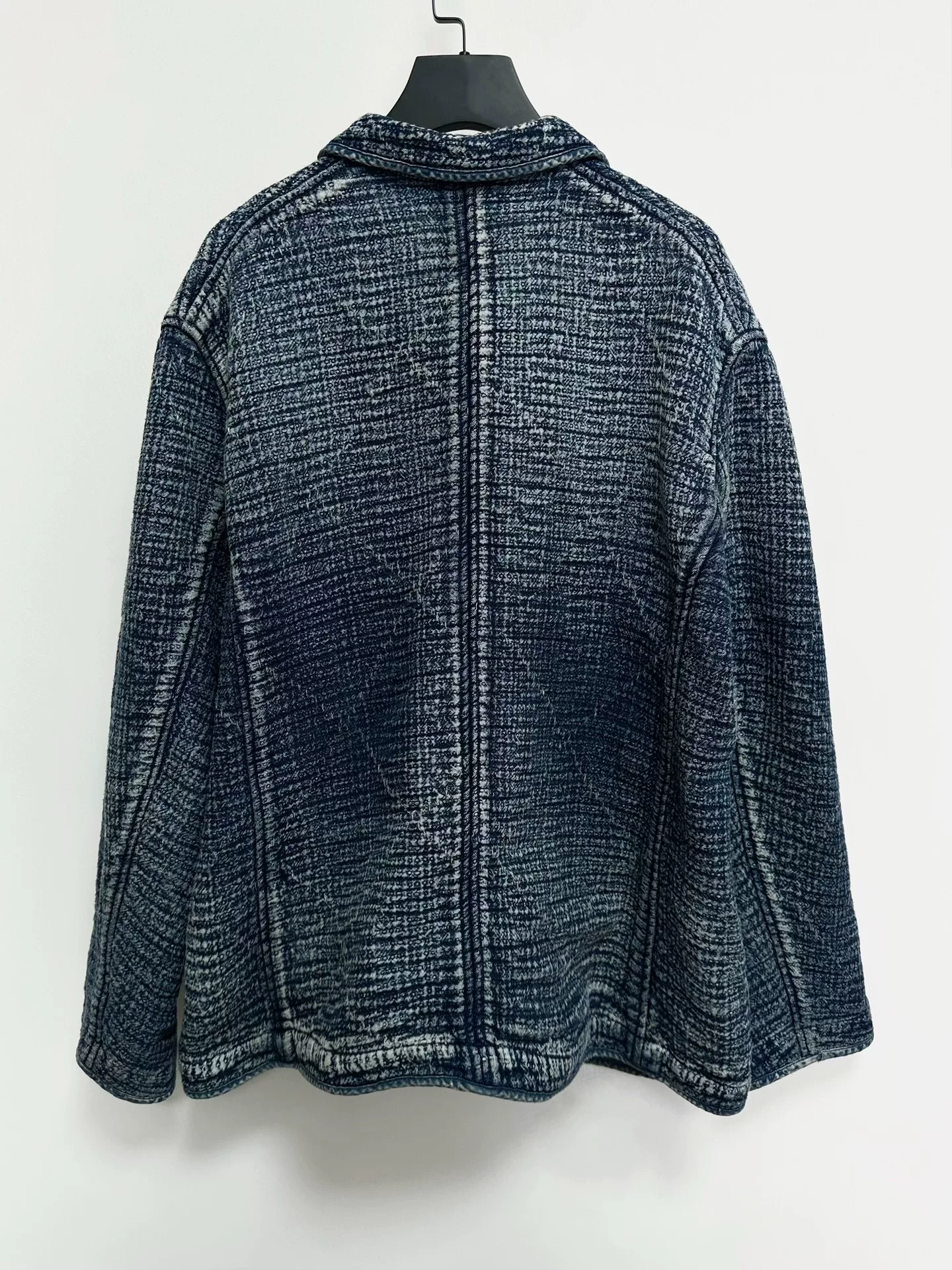 PORTER CLASSIC Kendo Indigo Sashiko Jacket — front